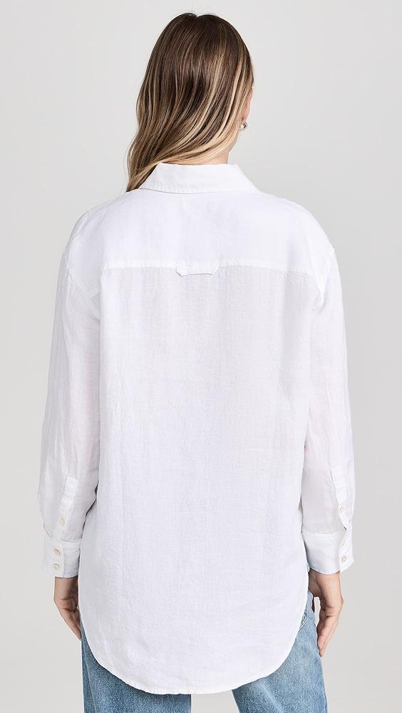 AYR The Deeper End Shirt in Linen | Shopbop Product Image