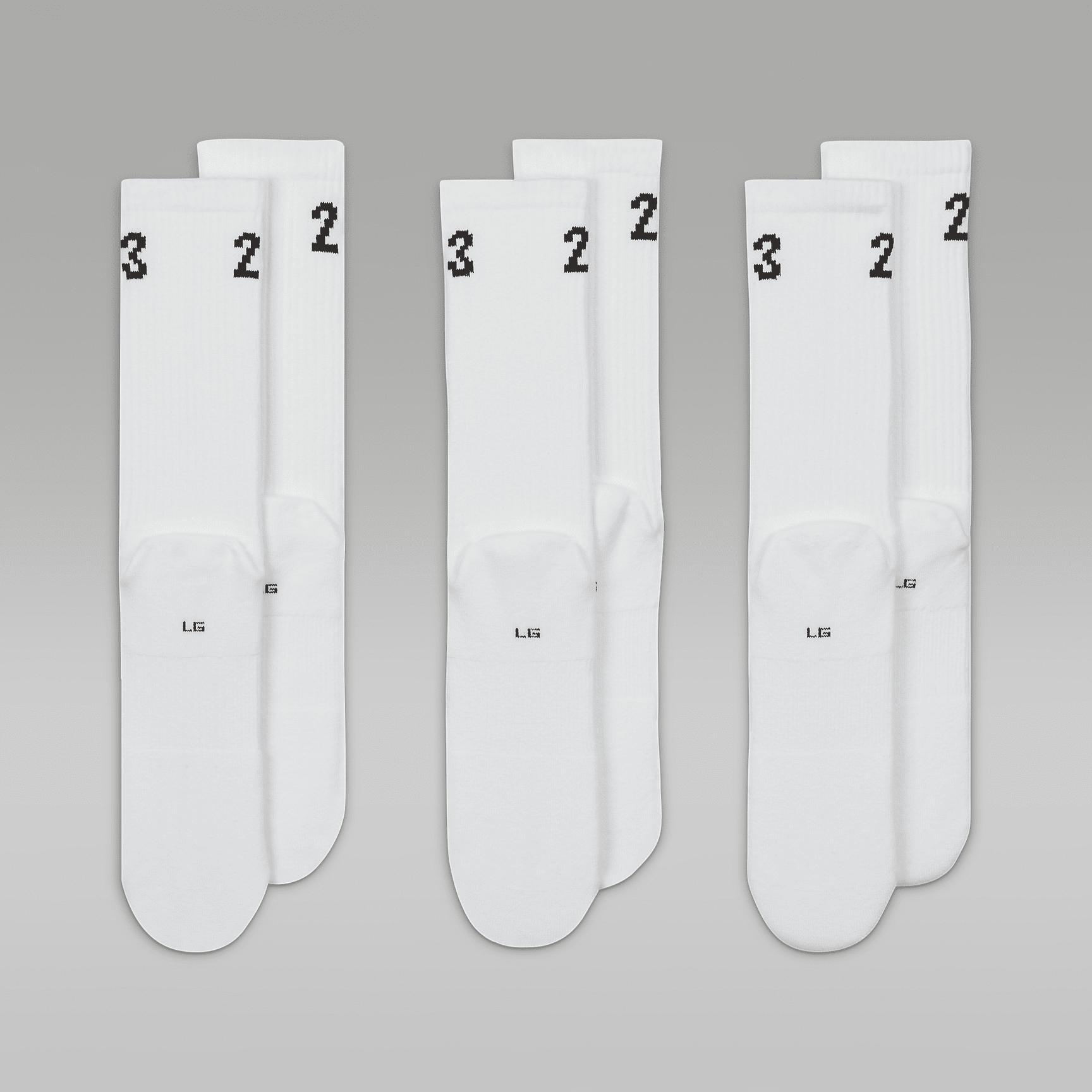 Jordan Essentials Crew Socks (3 Pairs) Product Image