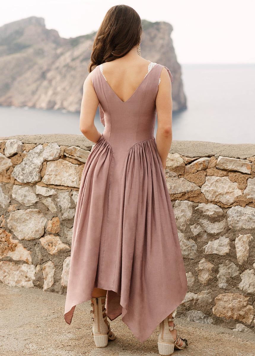 Mayreli Dress in Rosetan Female Product Image