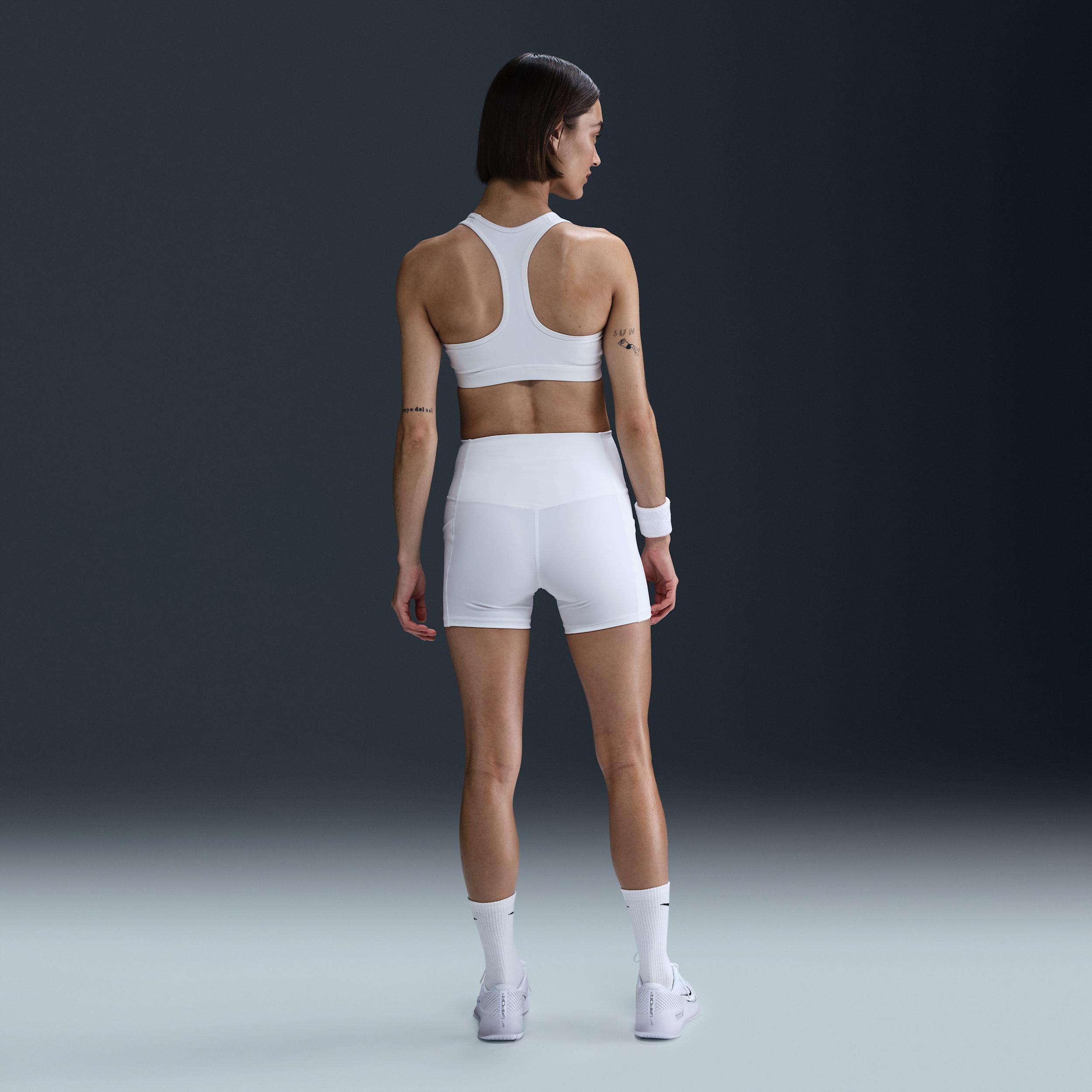 Nike Womens Court Dri-FIT Tennis Shorts with Pockets | FZ6677-010 Product Image