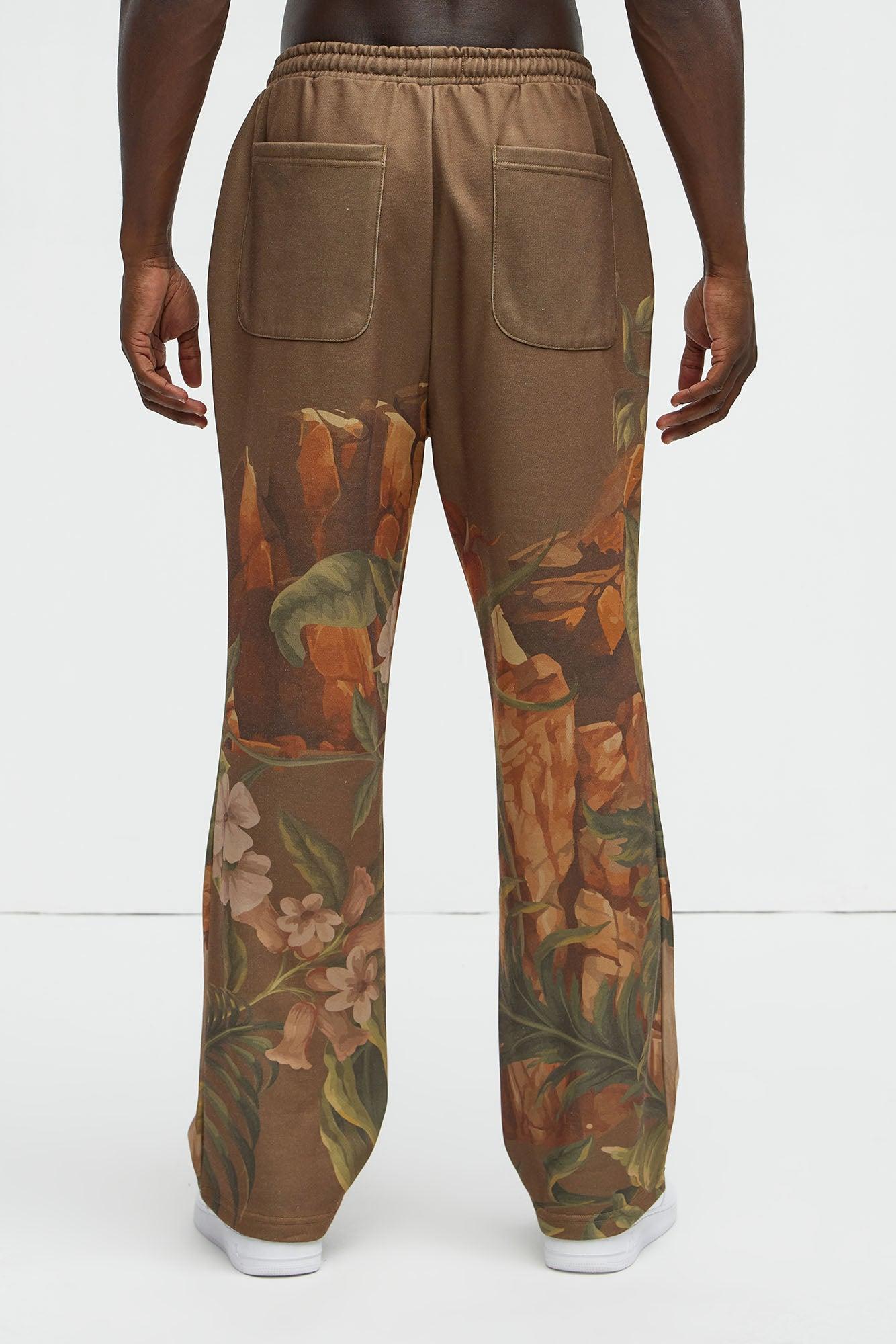 Botanic Sweatpants - Brown Product Image