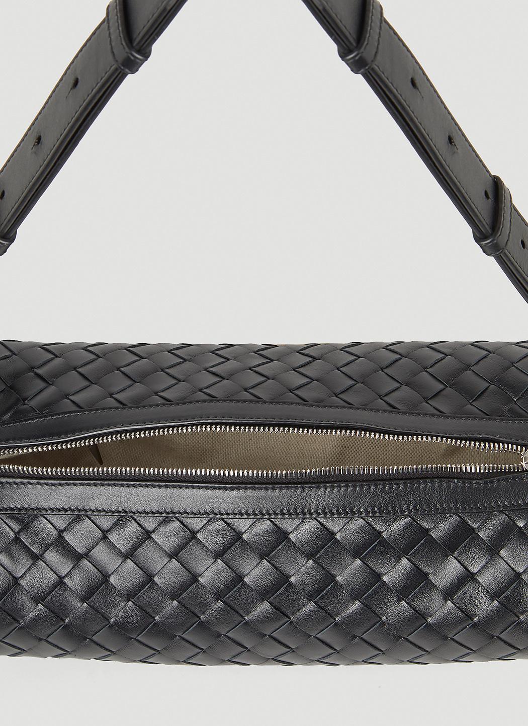 BOTTEGA VENETA Knitted Cross-body Bag In Black Product Image