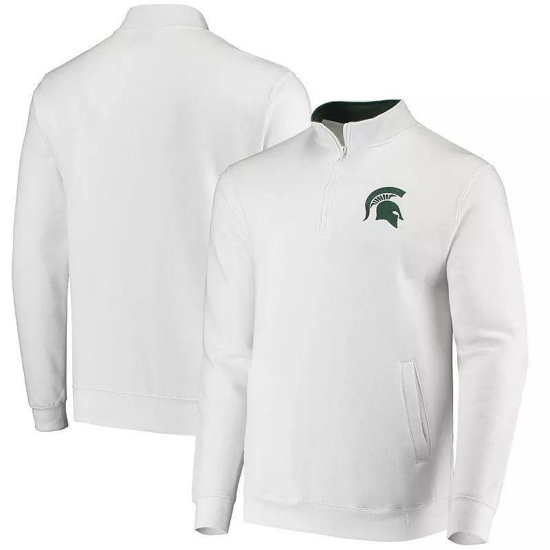 Mens Colosseum Michigan State Spartans Tortugas Logo Quarter-Zip Jacket Product Image