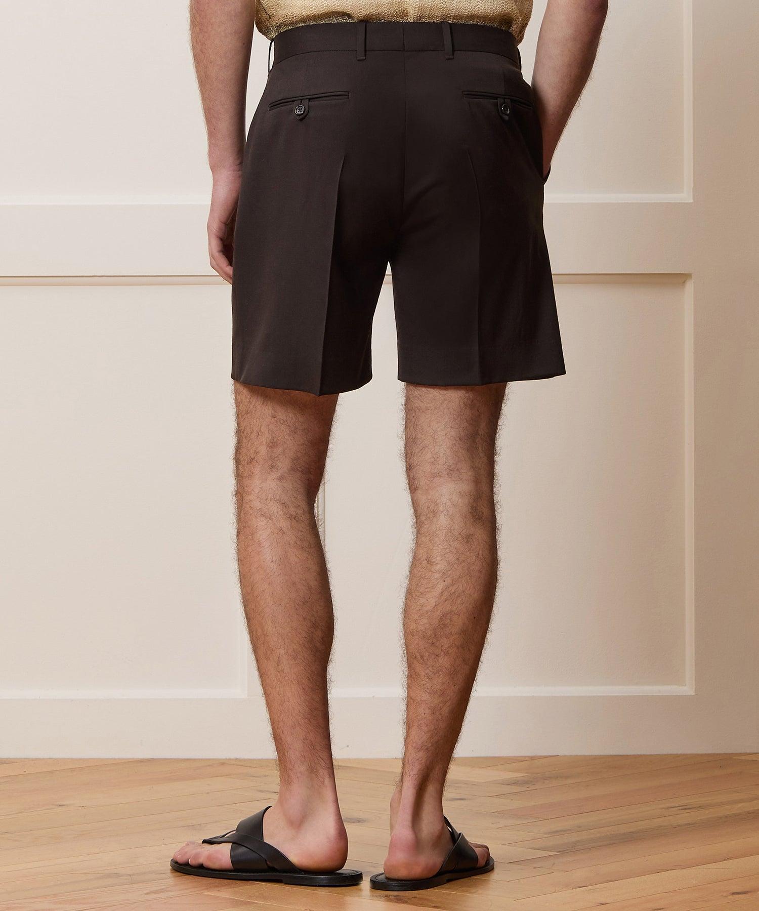 7" Italian Gabardine Tab Short Product Image