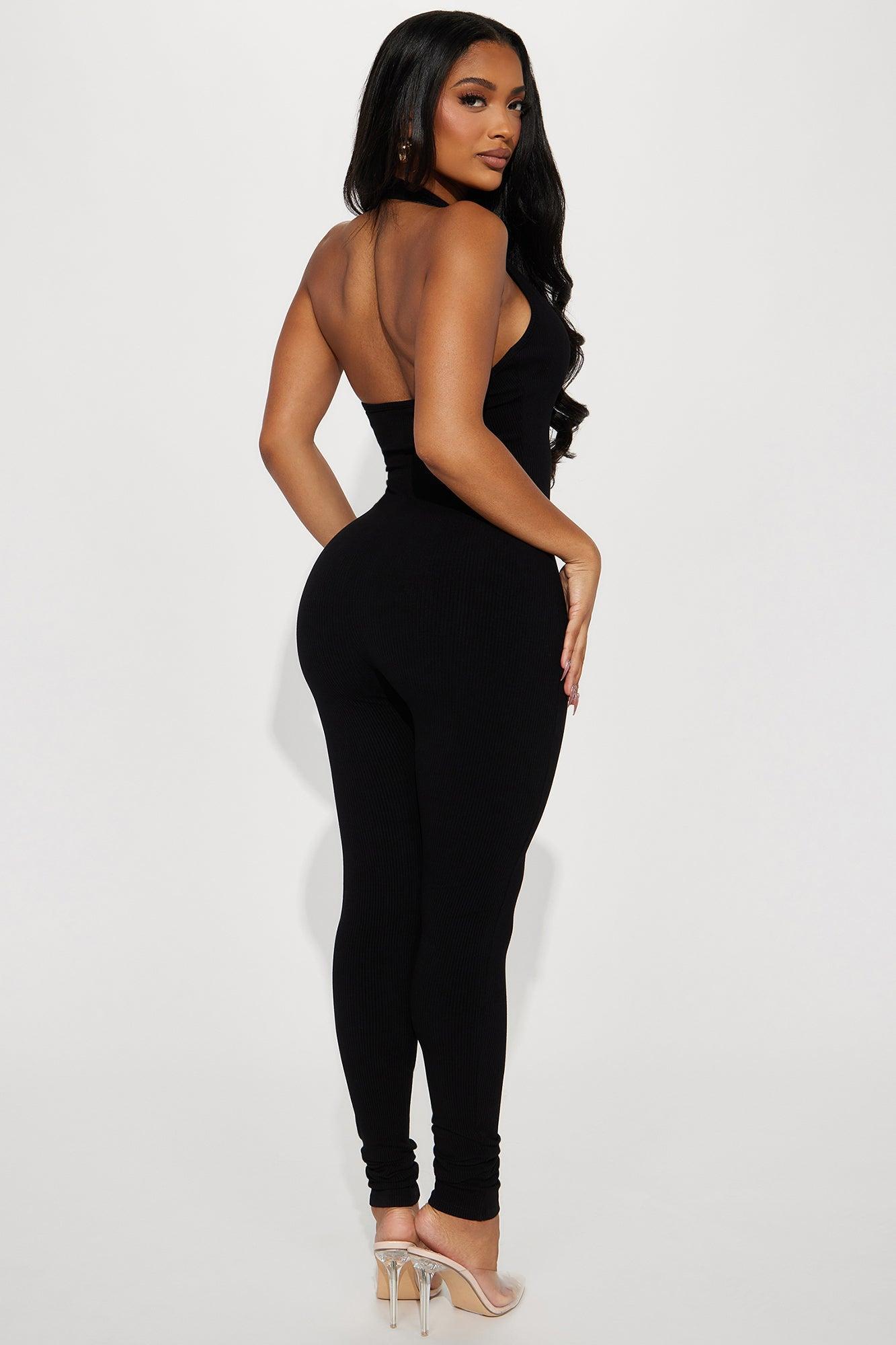 Taytum Snatched Jumpsuit - Black Product Image