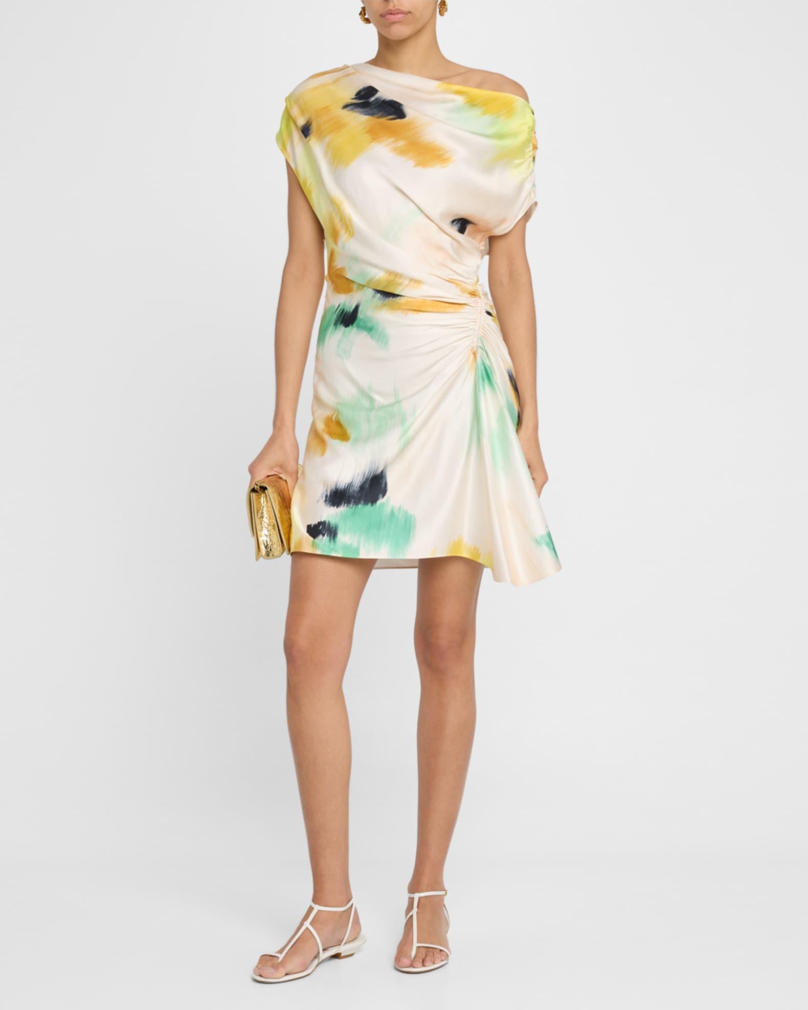 Poppy Draped Mini Dress Product Image