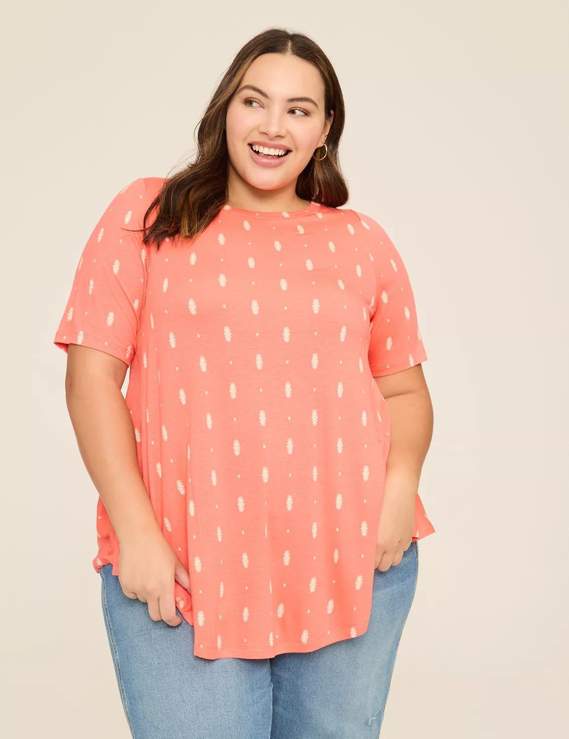 Max Swing Perfect Sleeve Boatneck Tee Product Image