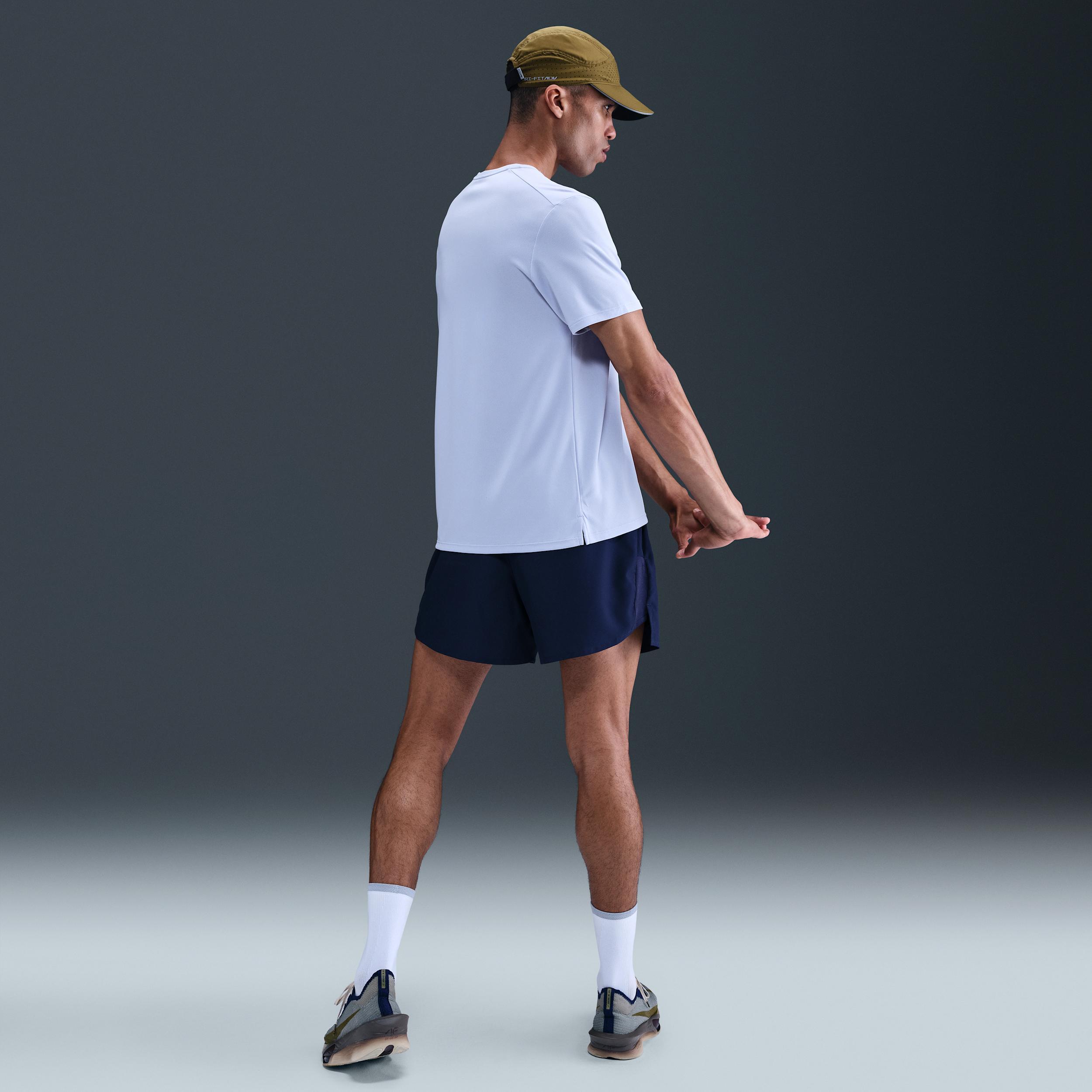 Nike Men's Miler Dri-FIT UV Short-Sleeve Running Top Product Image