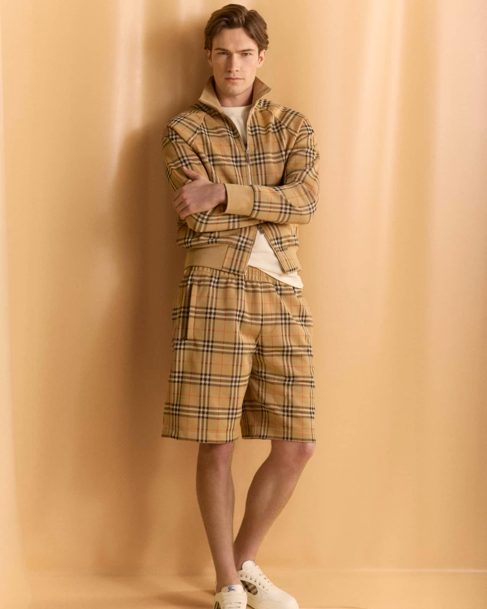 Men's Jersey Check Pull-On Shorts Product Image