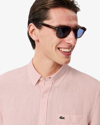 Regular Fit Linen Shirt Product Image