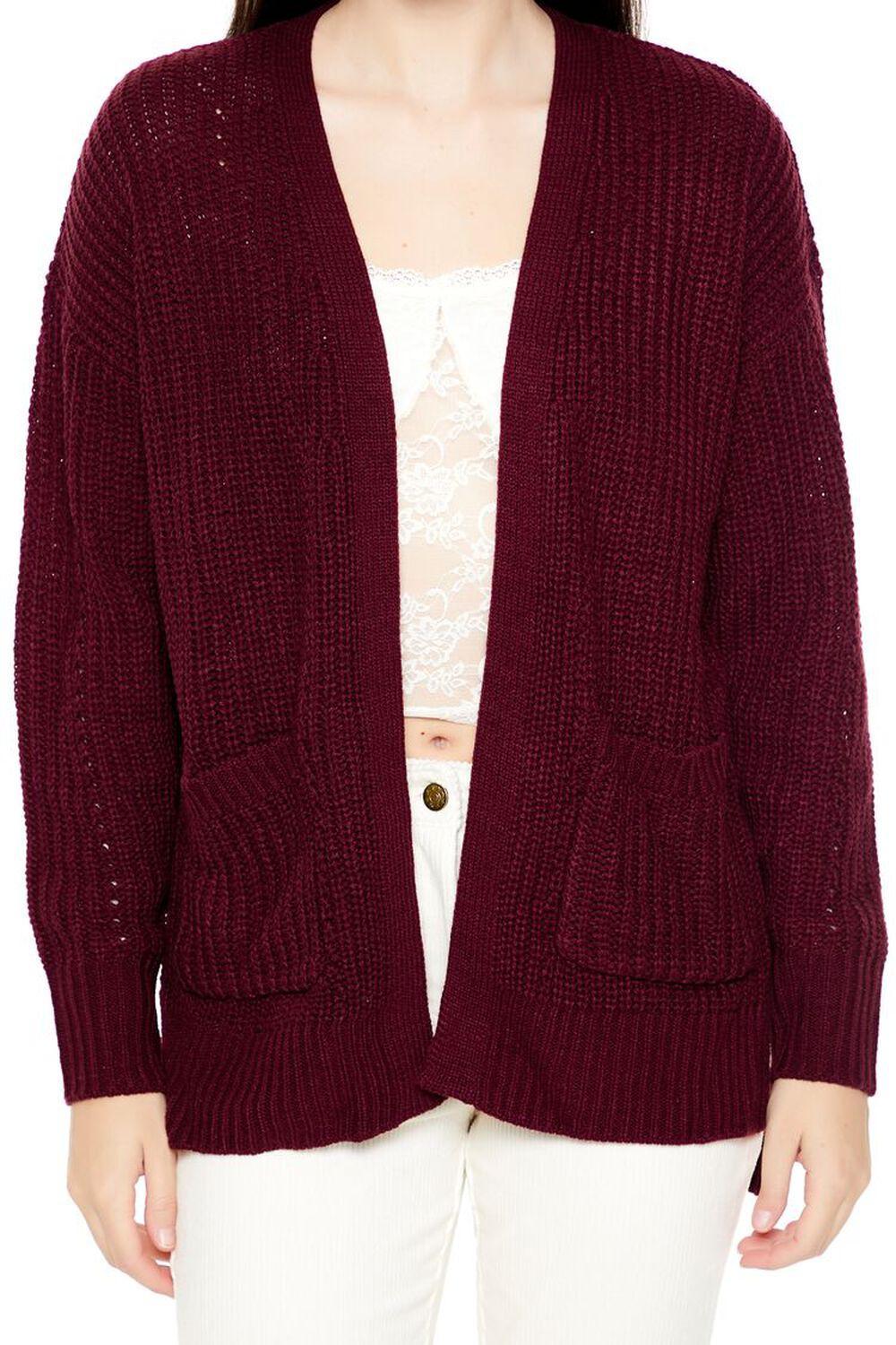 Open-Front Cardigan Sweater | Forever 21 Product Image