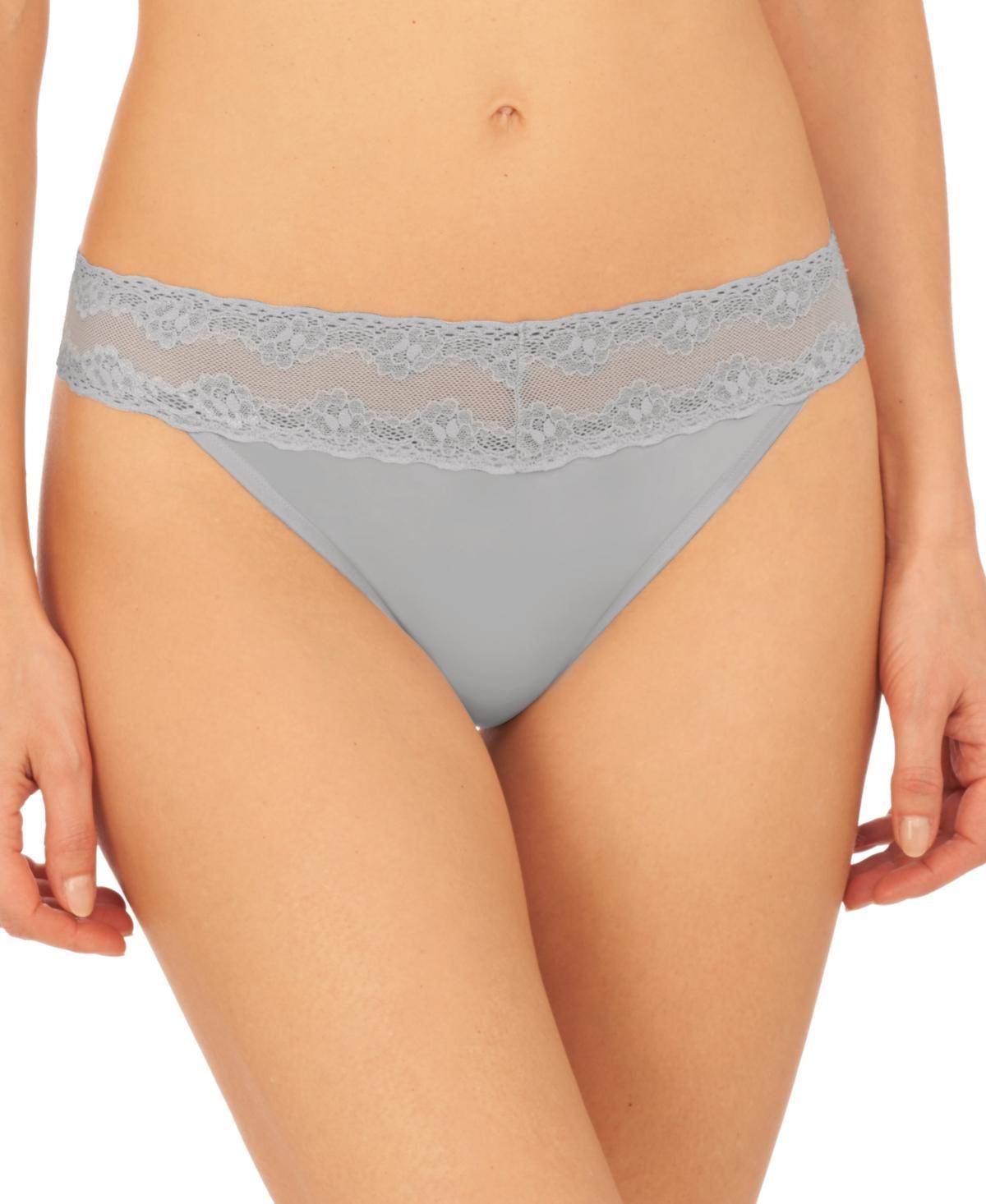 Bliss Perfection Lace-Trimmed Thong (One Size) Product Image