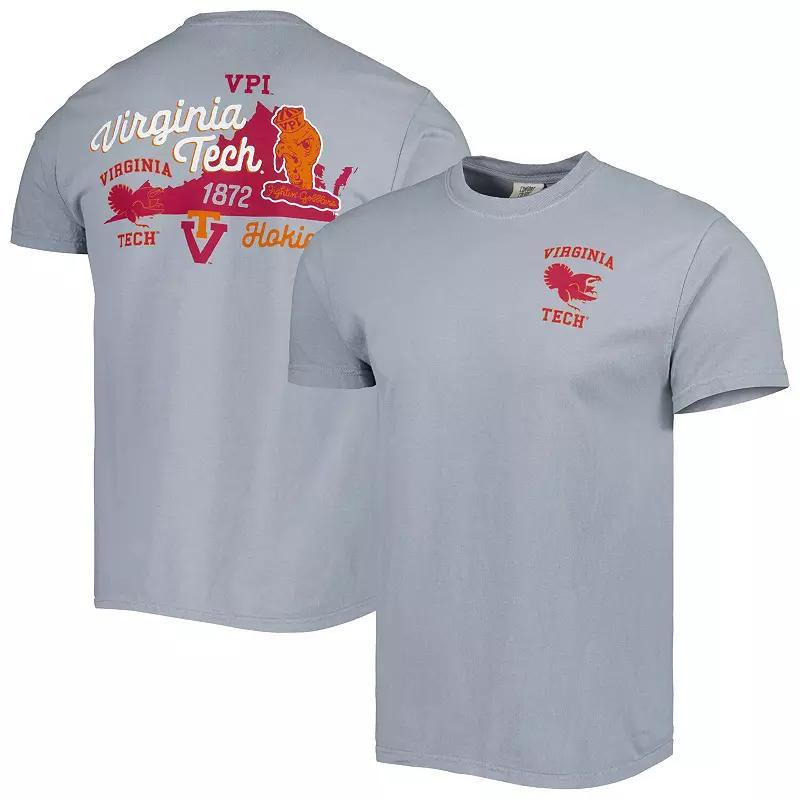 Men's Graphite Virginia Tech Hokies Vault State Comfort T-Shirt,  Product Image