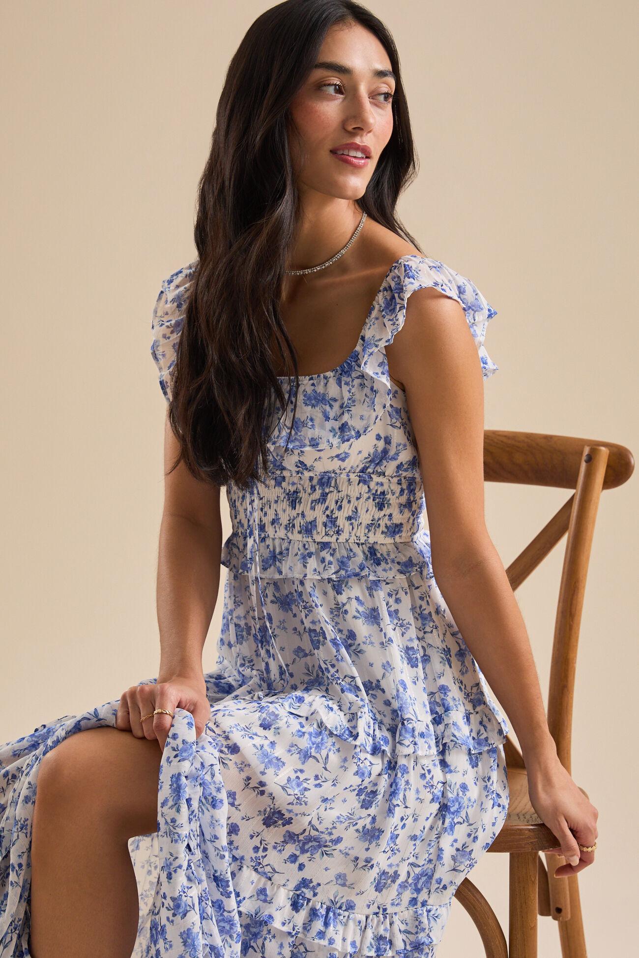 Alice Floral Maxi Dress Product Image