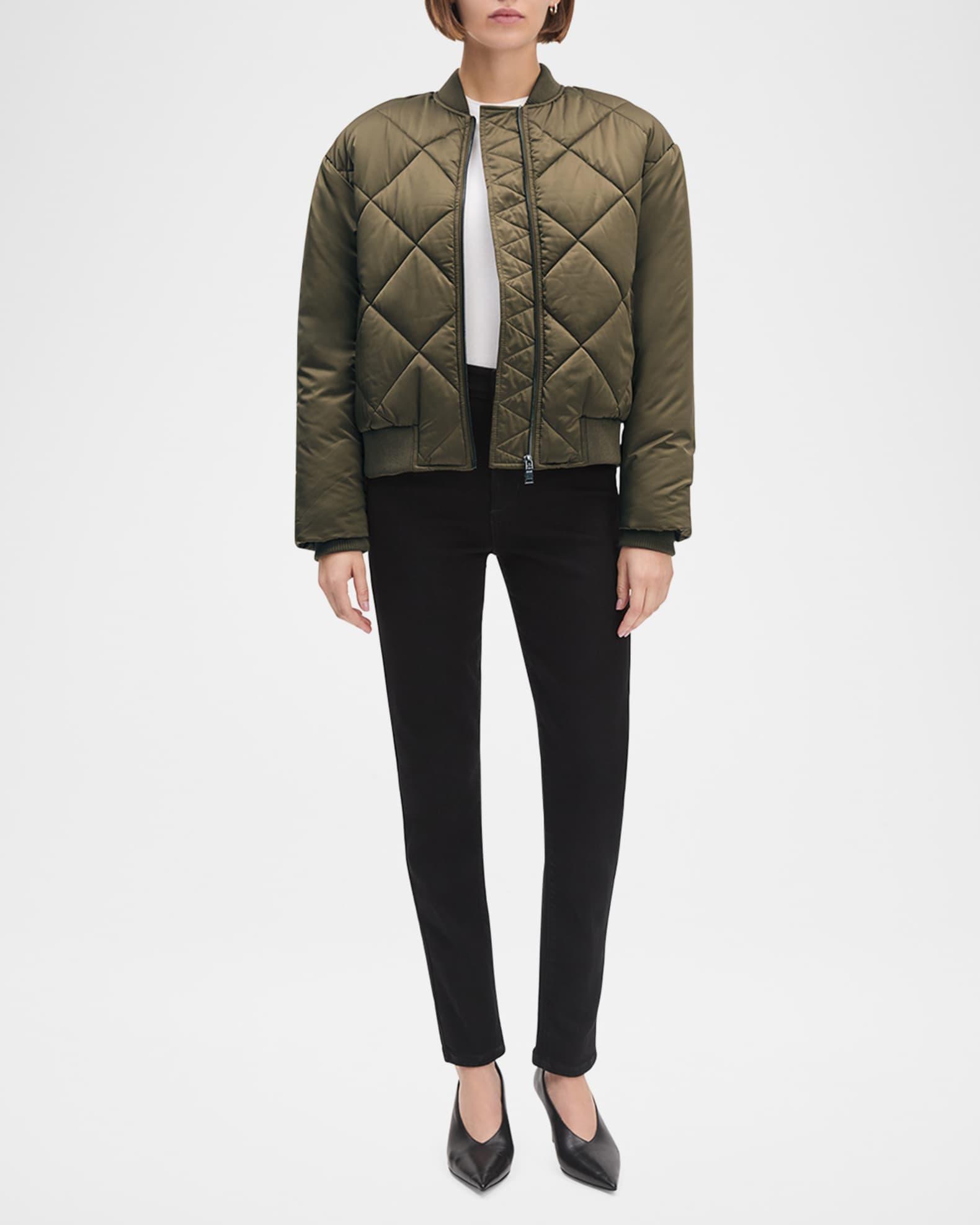 The Favorite Quilted Bomber Jacket Product Image