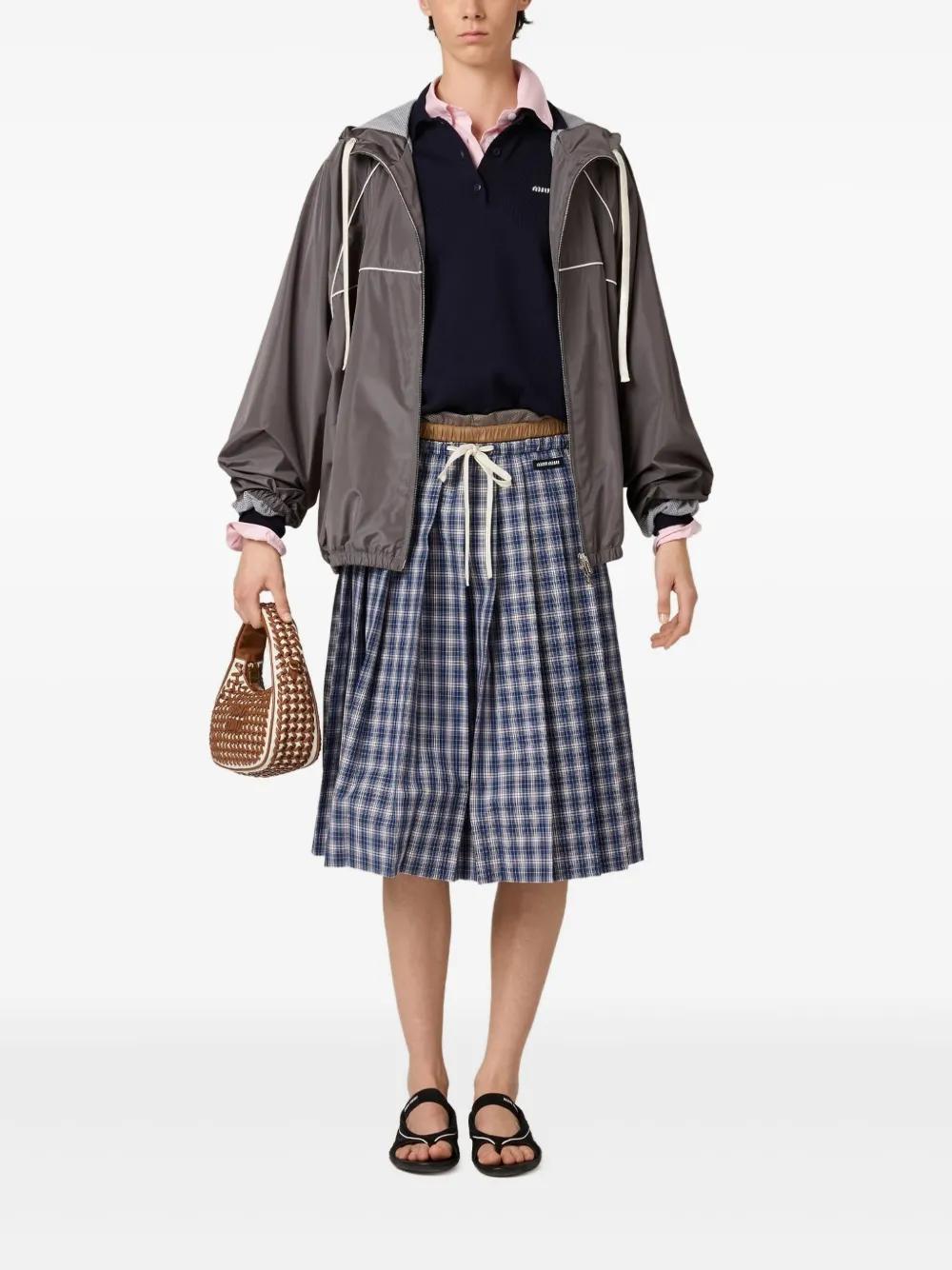 zip-up bomber jacket Product Image