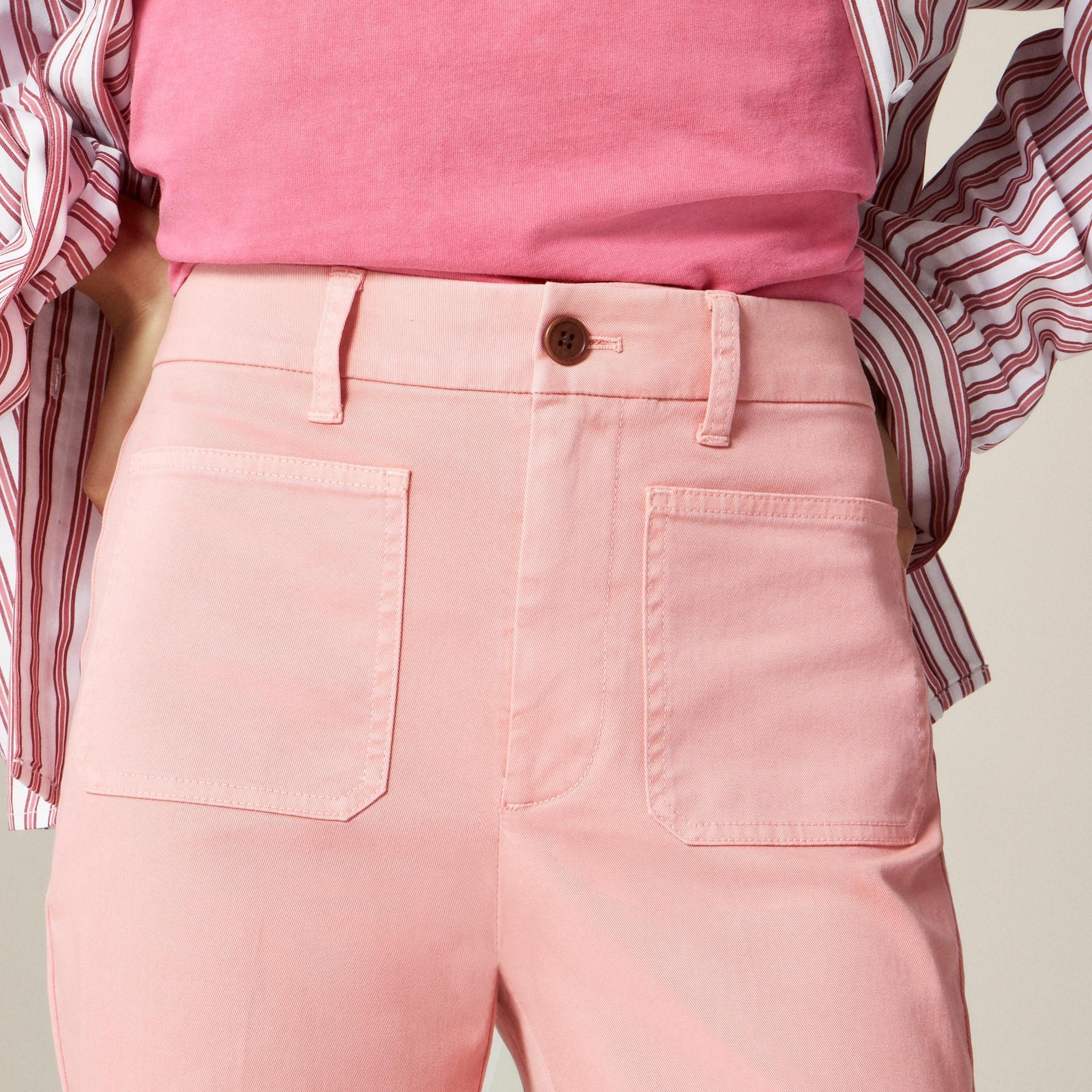 Charley kickout crop pant in chino Product Image
