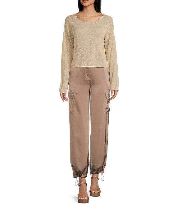 Blu Pepper Long Sleeve Lightweight Box Sweater Product Image