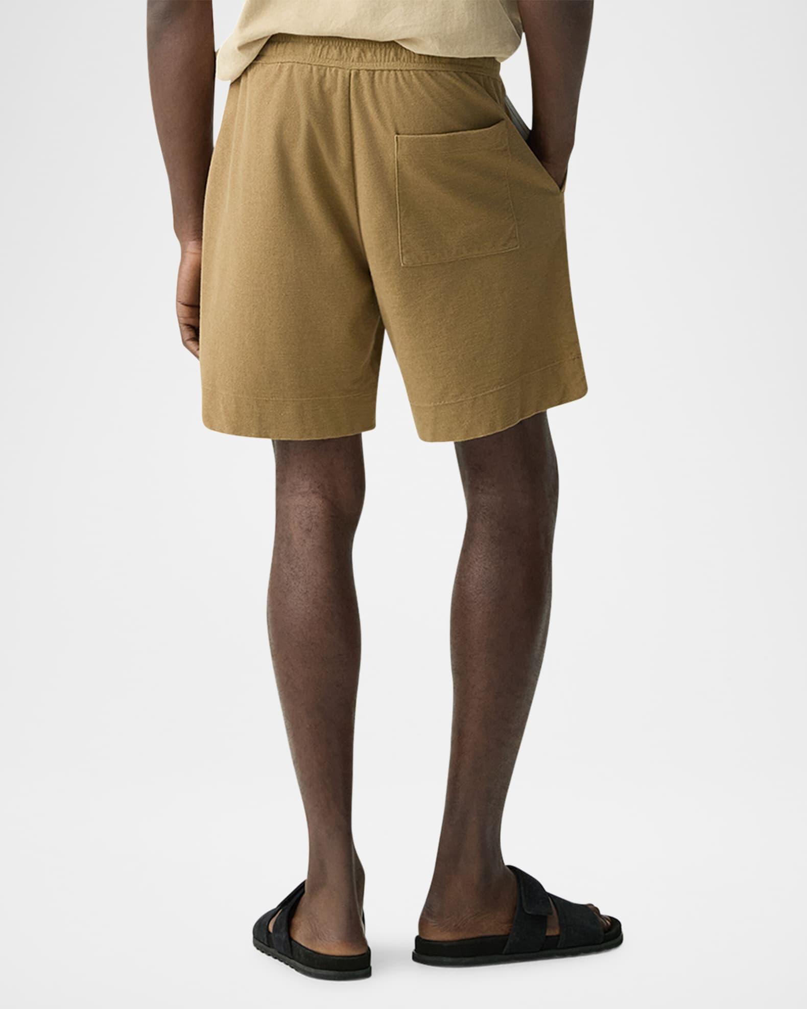 Men's Relaxed Cotton Drawstring Pull-On Shorts Product Image