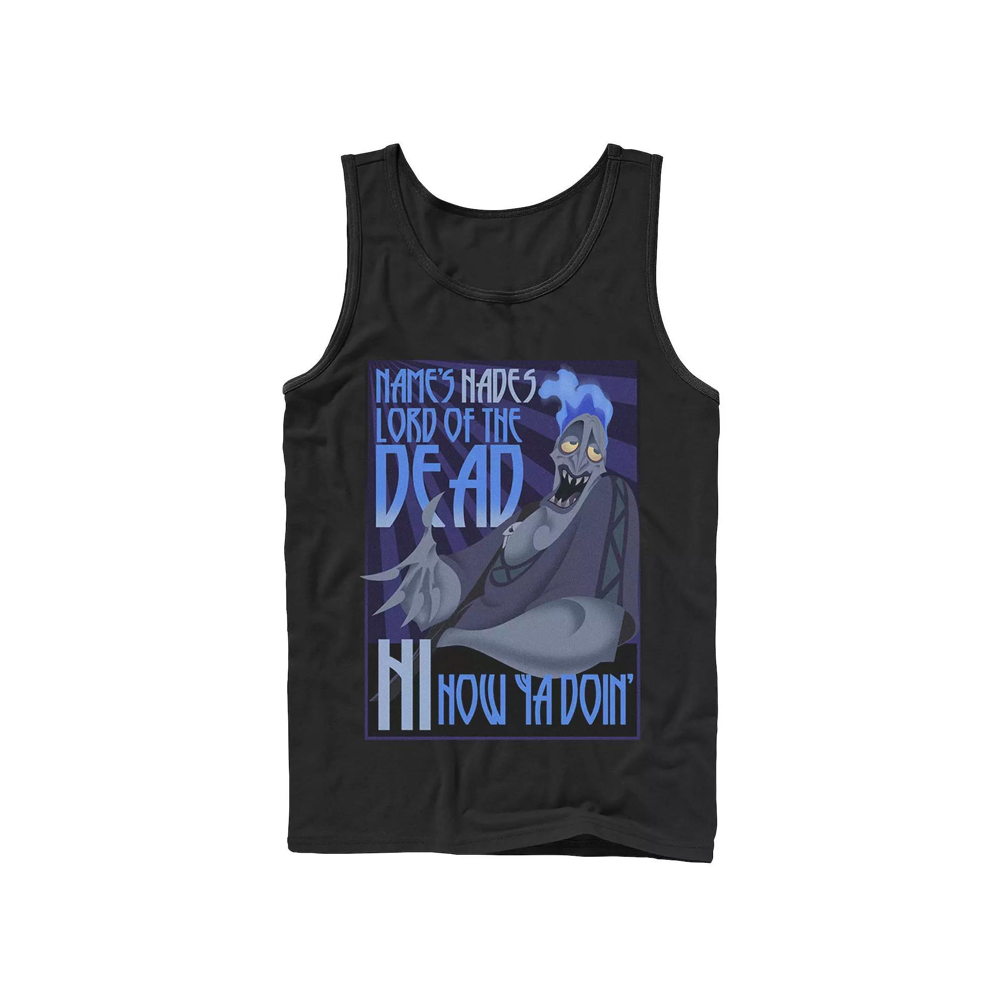 Disney's Hercules The Name's Hades Quote Men's Tank Top,  Product Image