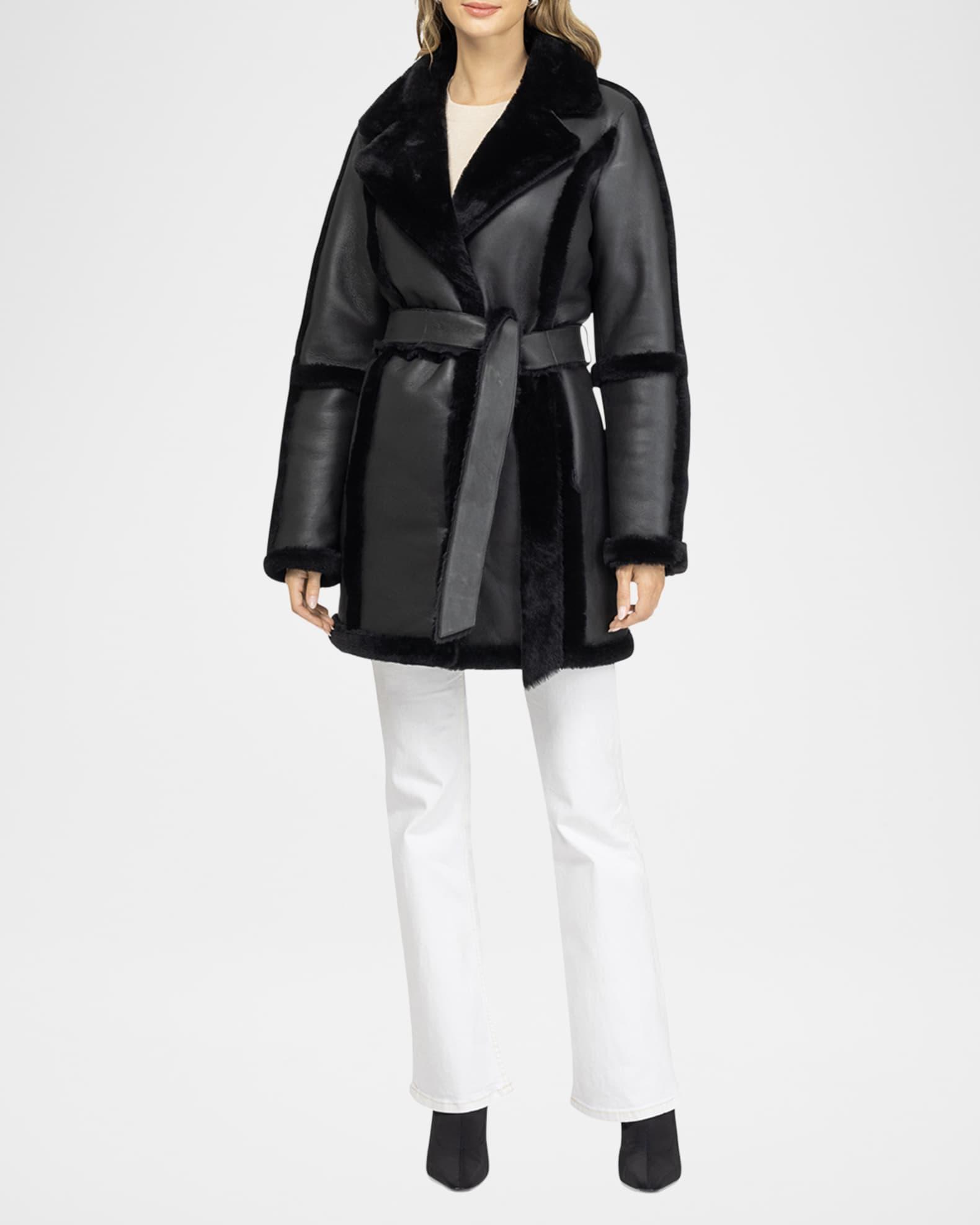 Merino Lamb Shearling Stroller with Belt Product Image