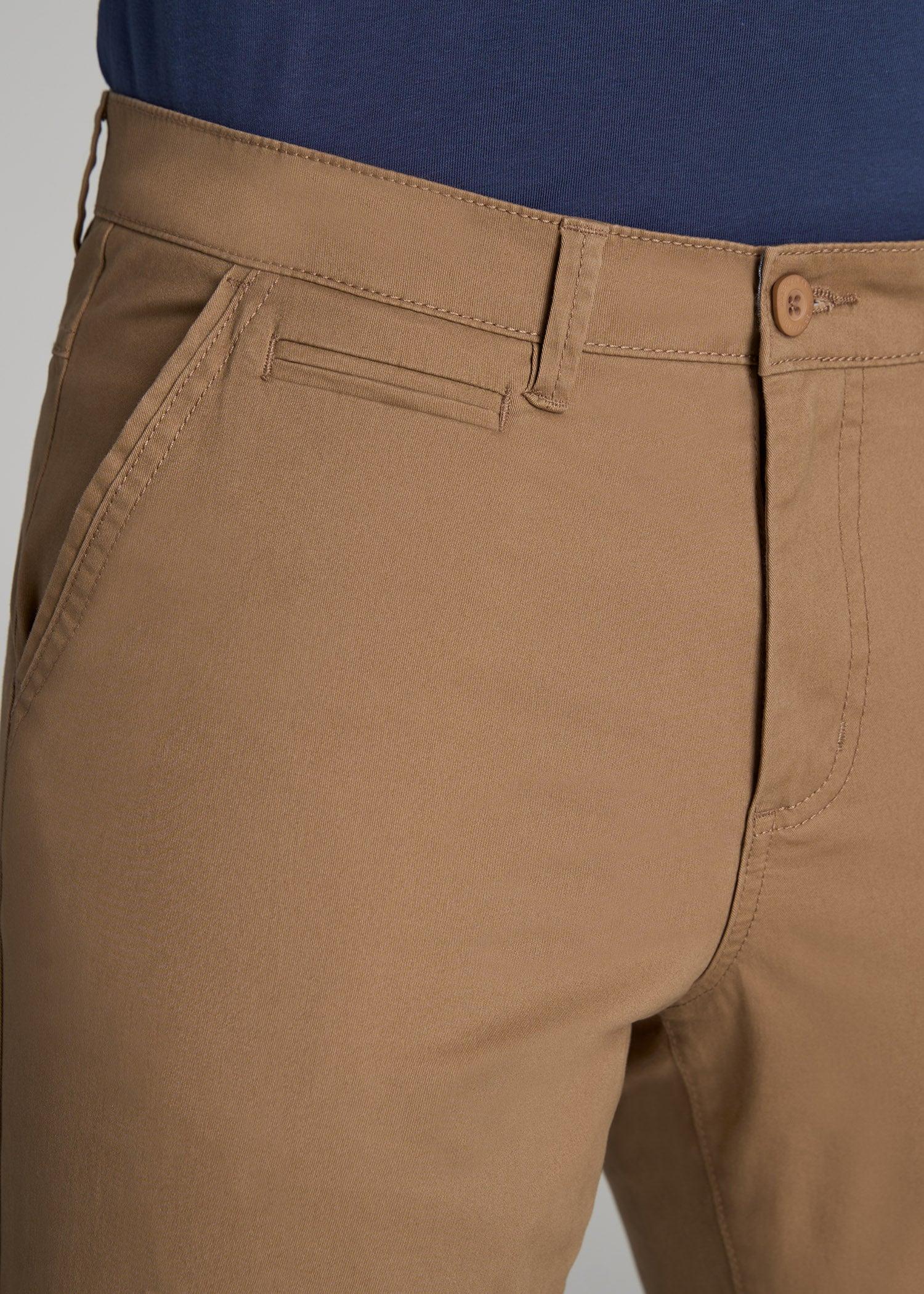 Carman TAPERED Chinos in Camo Green - Pants for Tall Men Product Image