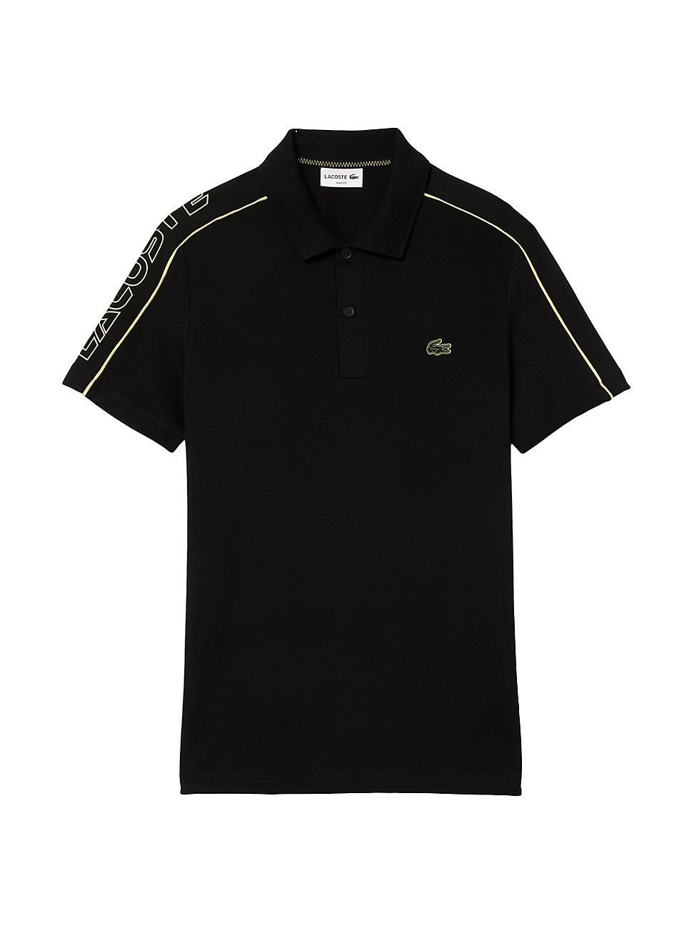 Men's Slim Fit Tech Piqué Lacoste Movement Polo Product Image