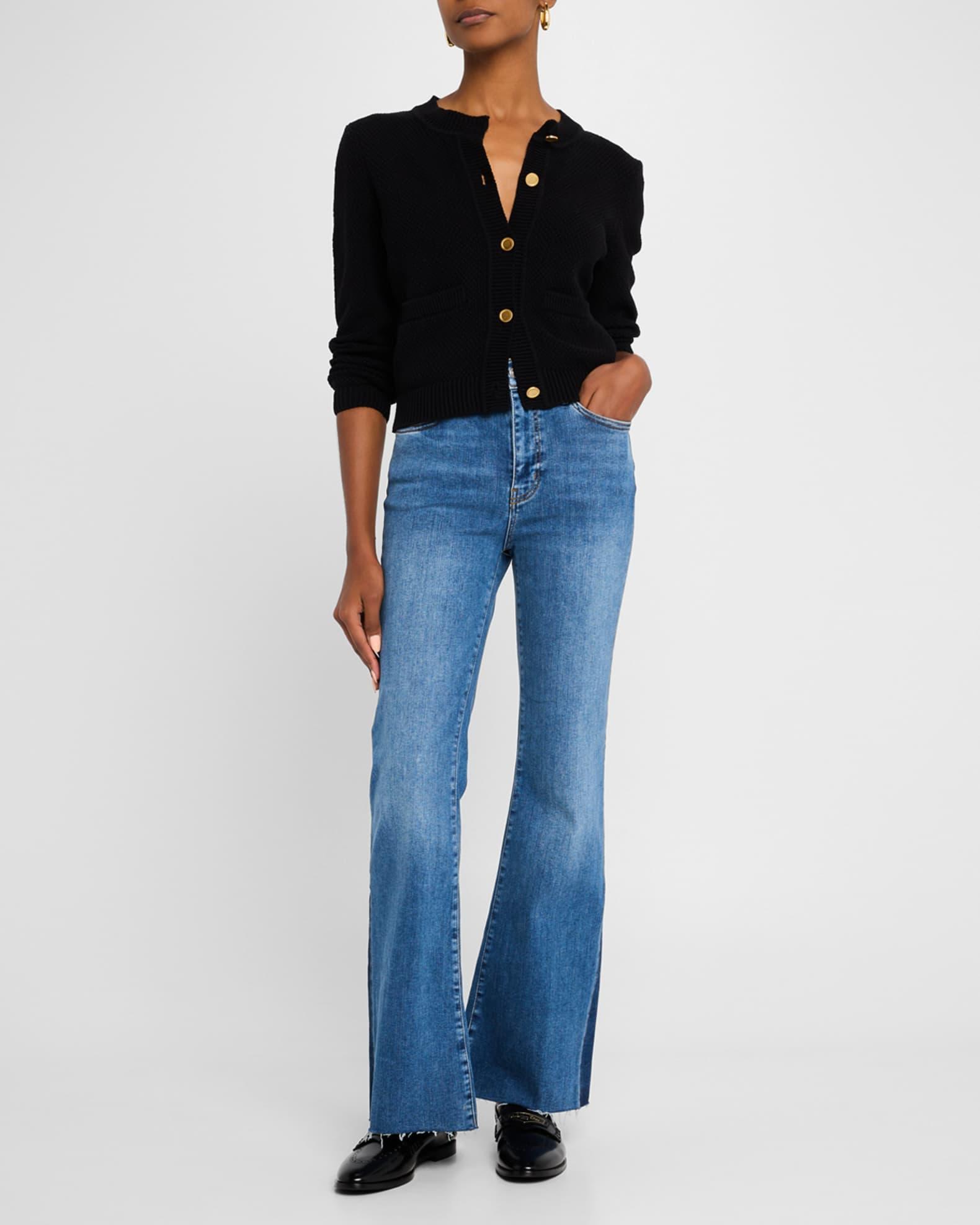 Le Easy Flare Outseam Insert Jeans Product Image