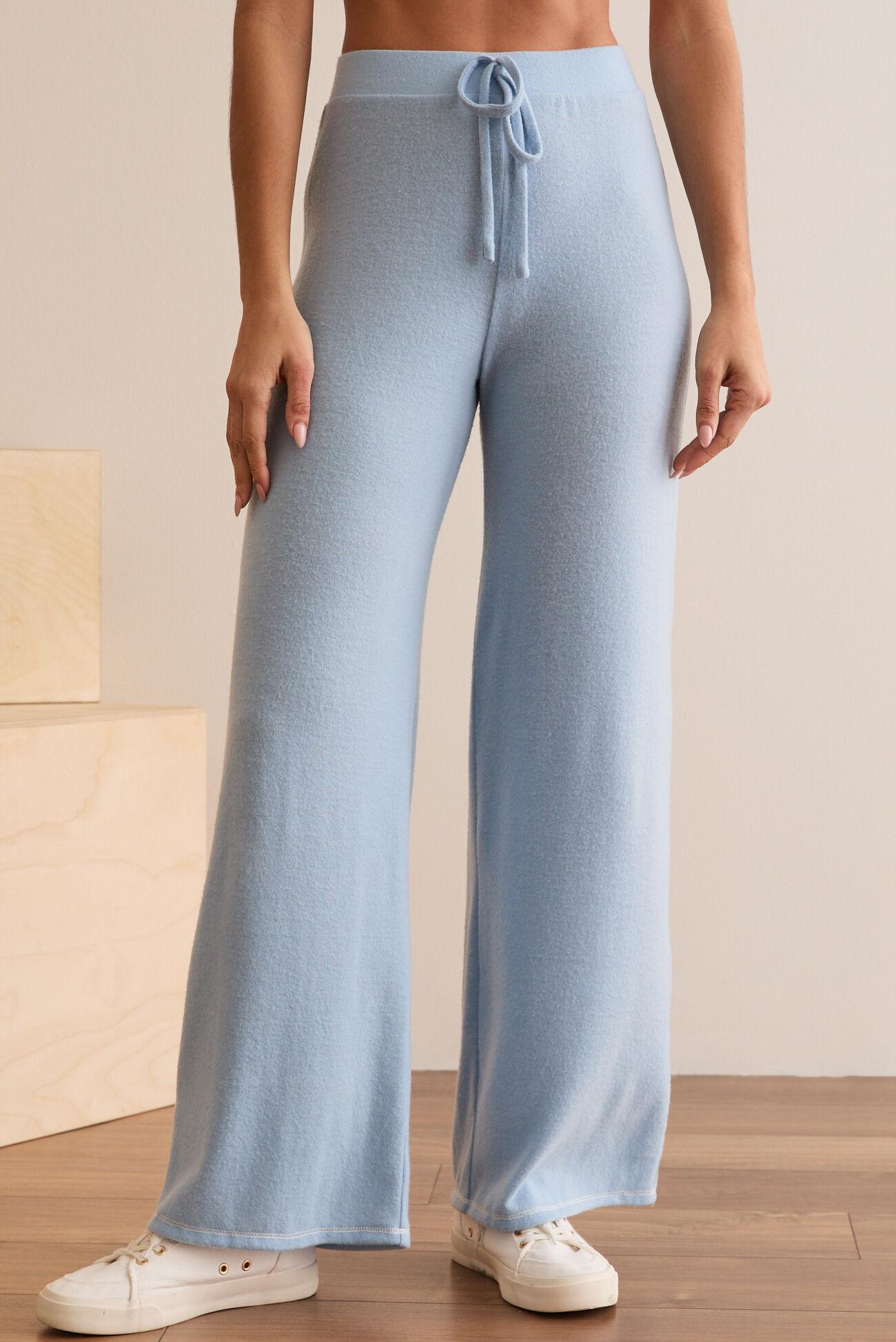 Clocked Out Wide Leg Lounge Pants Product Image