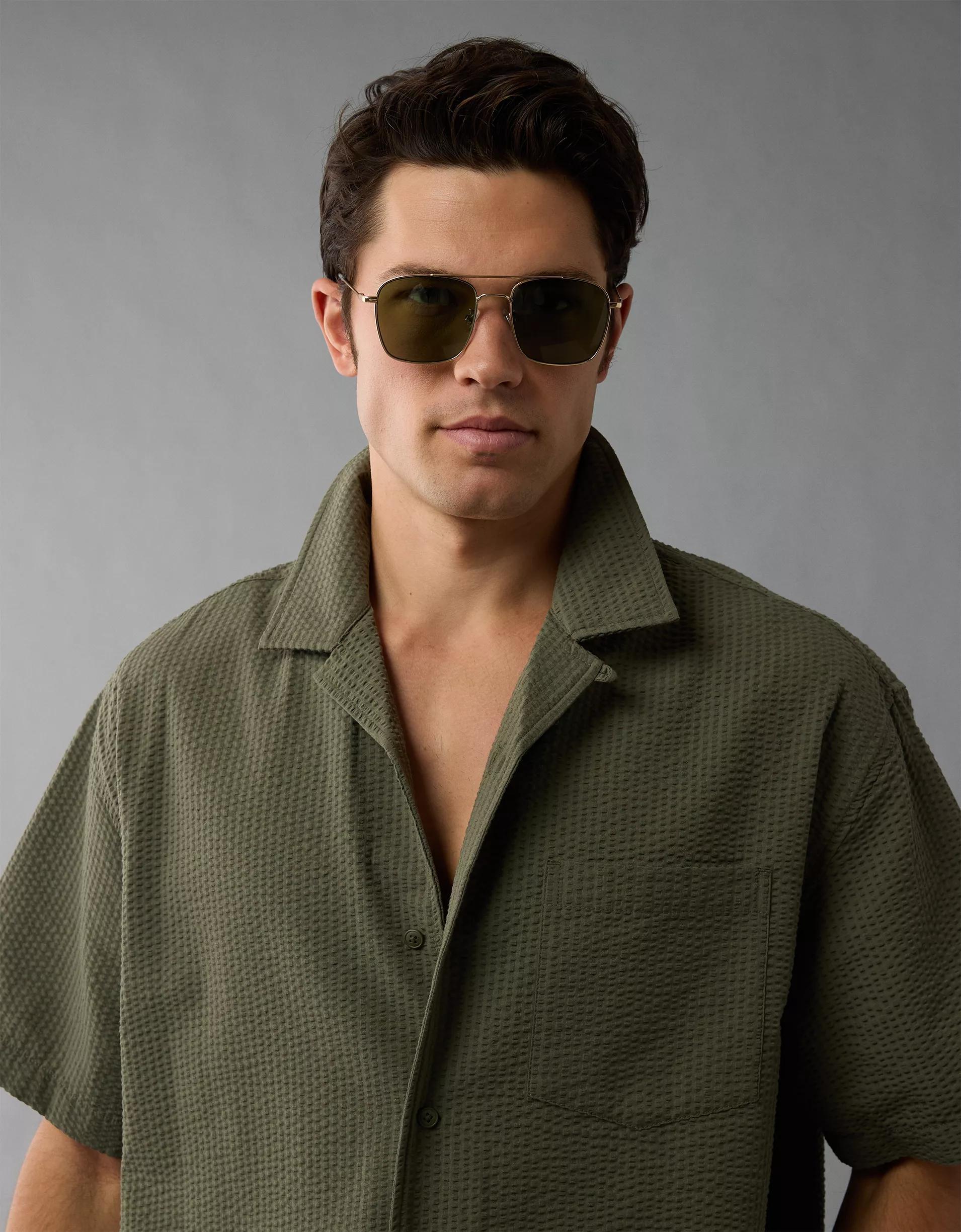 AE Poolside Button-Up Shirt Product Image