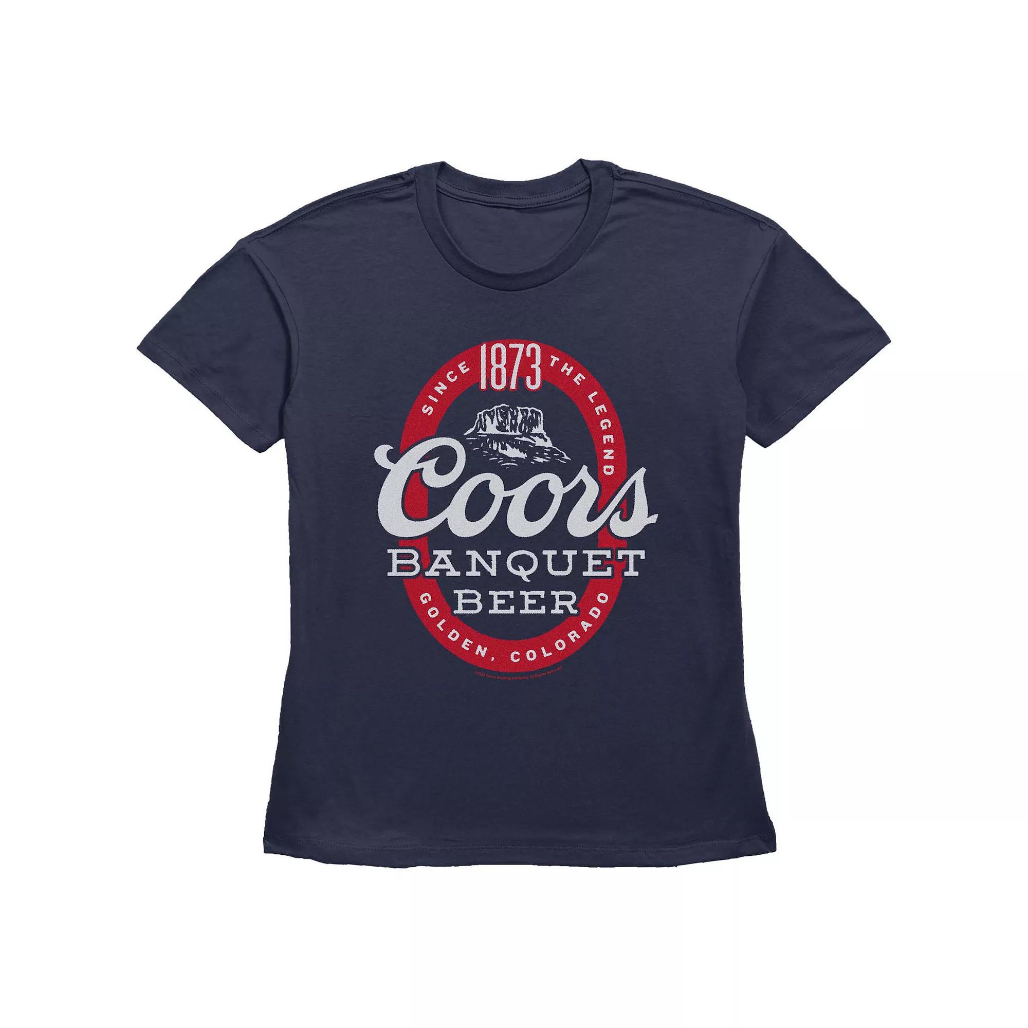 Women's Coors Banquet Beer Graphic Tee,  Product Image