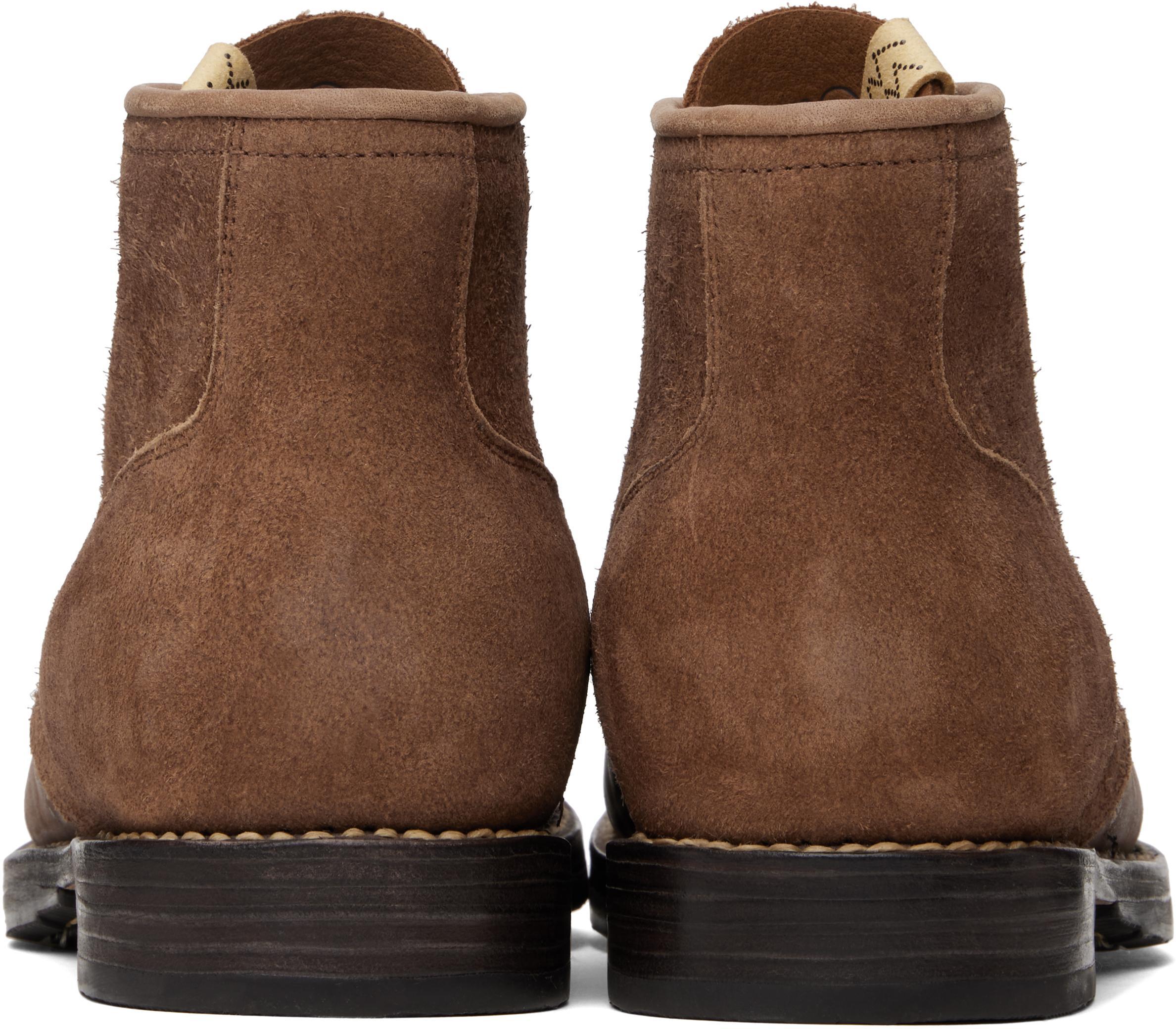 VISVIM Brown Brigadier Boots Product Image