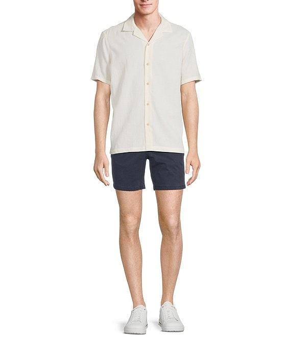Rowm's Outsider's Oasis Short Sleeve Textured Solid Shirt Product Image
