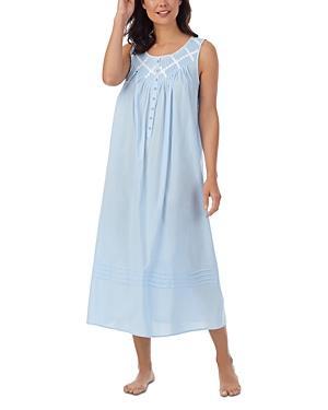 Eileen West Cotton Pintucked Lace Trim Ballet Nightgown Product Image