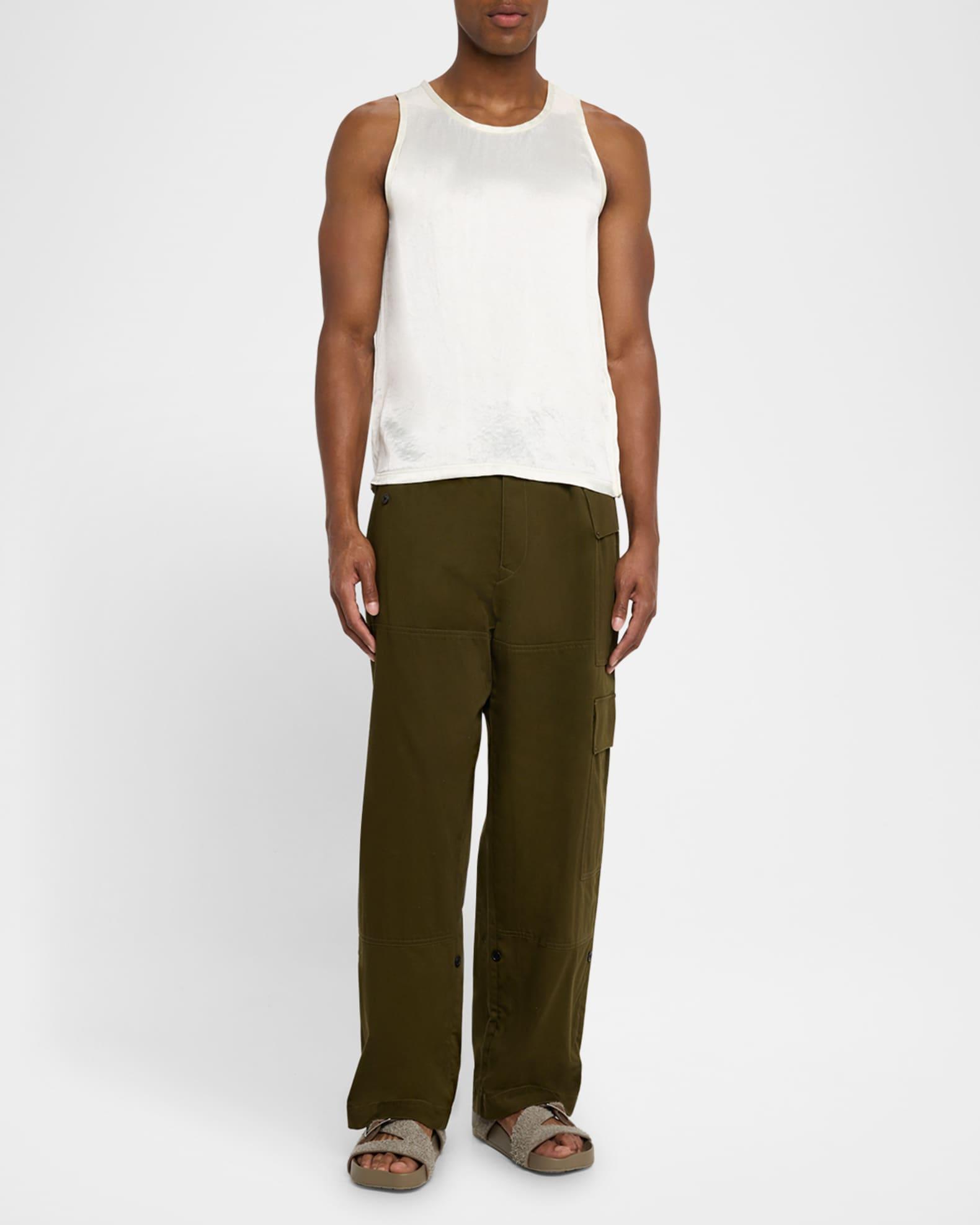 Men's Ease Brushed Suede Buckle Slide Sandals Product Image