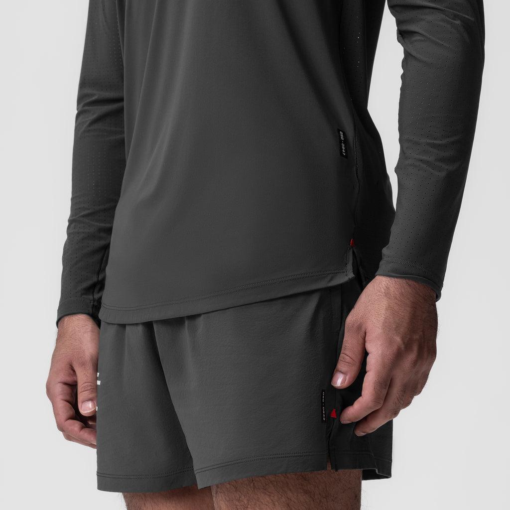 0947. Laser-Vent™ Established Long Sleeve - Space Grey Product Image