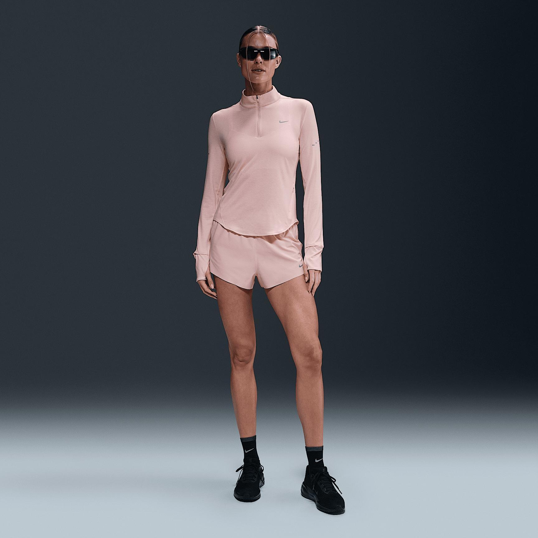 Nike Women's Swift Dri-FIT UV 1/4-Zip Running Top Product Image