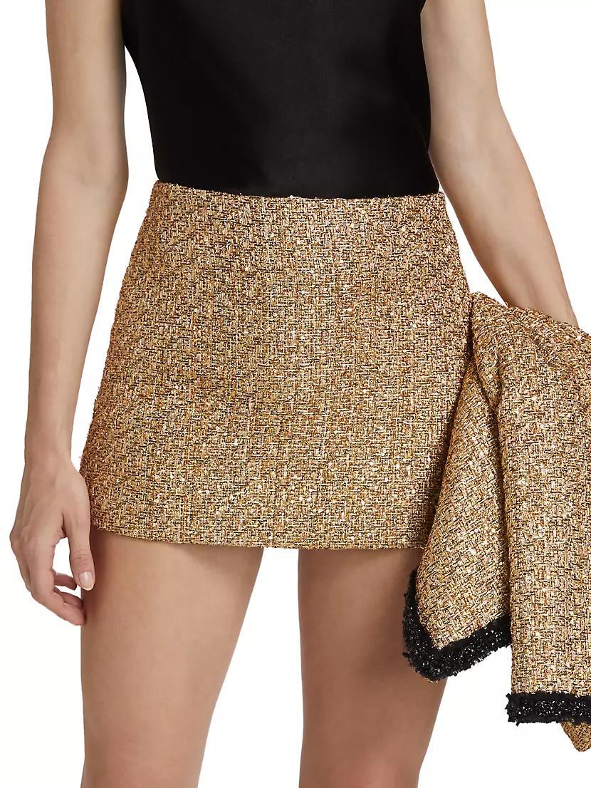 Rubi Tweed Micro Miniskirt Product Image