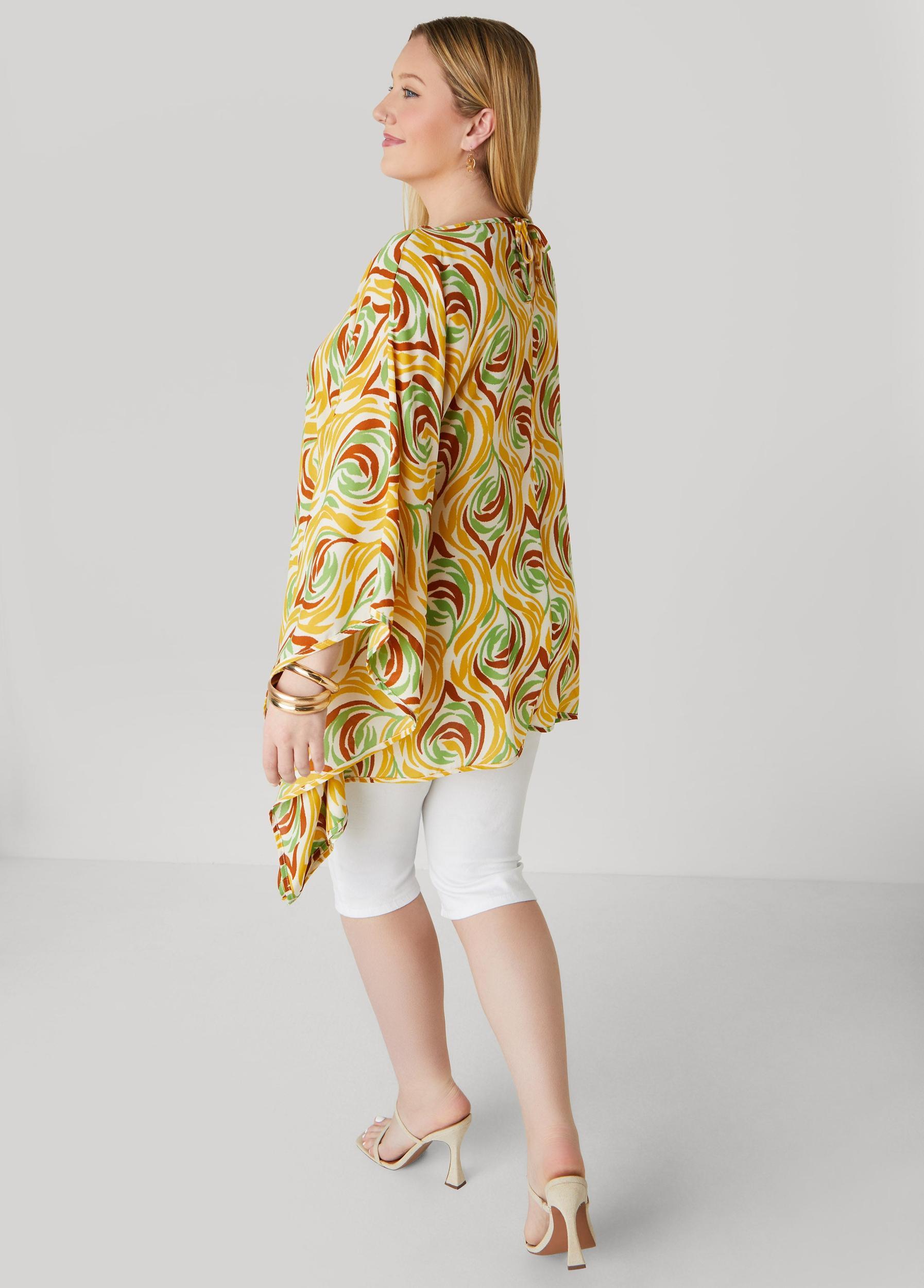 Printed Crepe Blouse Product Image