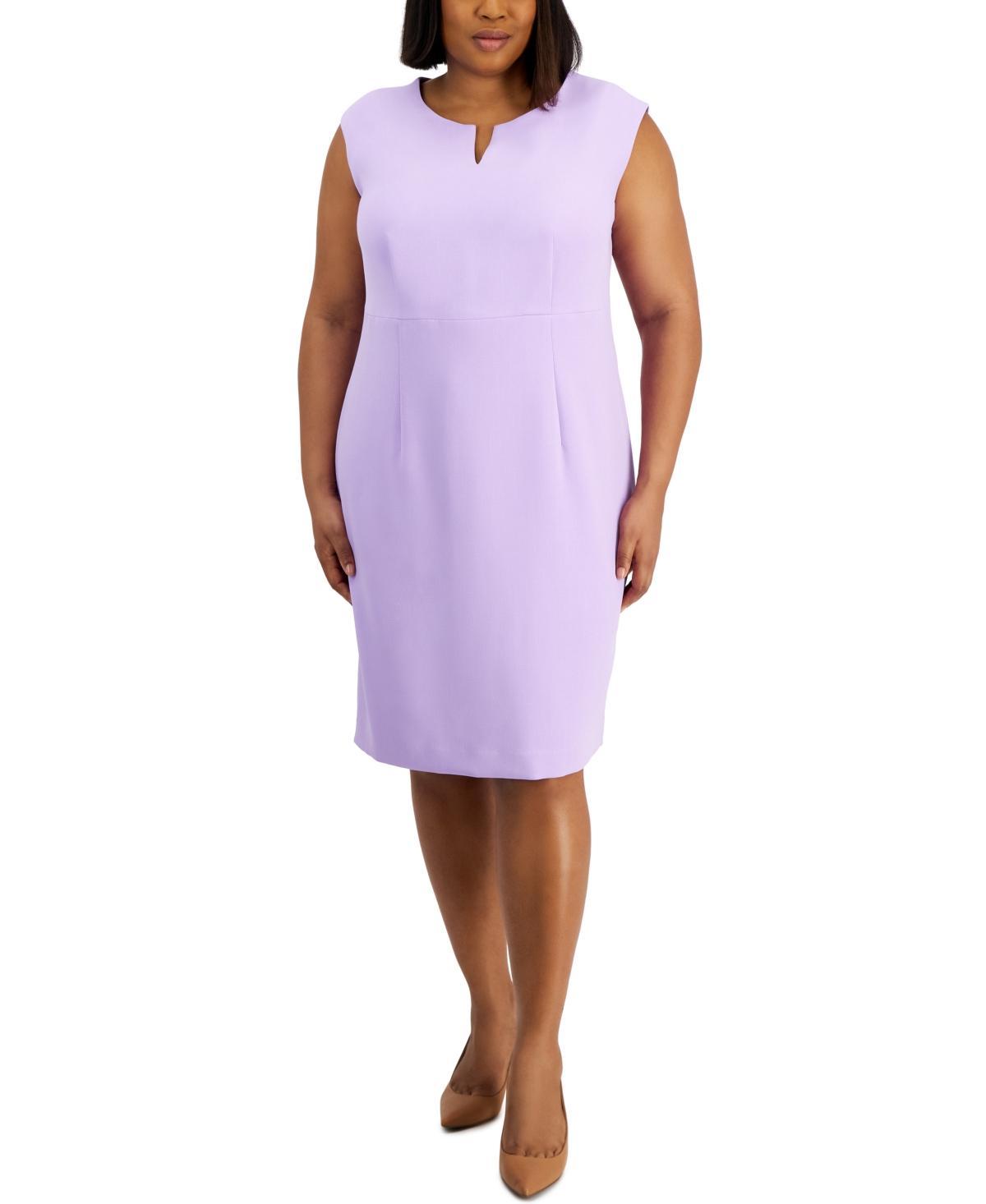 Kasper Plus Size Sleeveless Sheath Dress Product Image