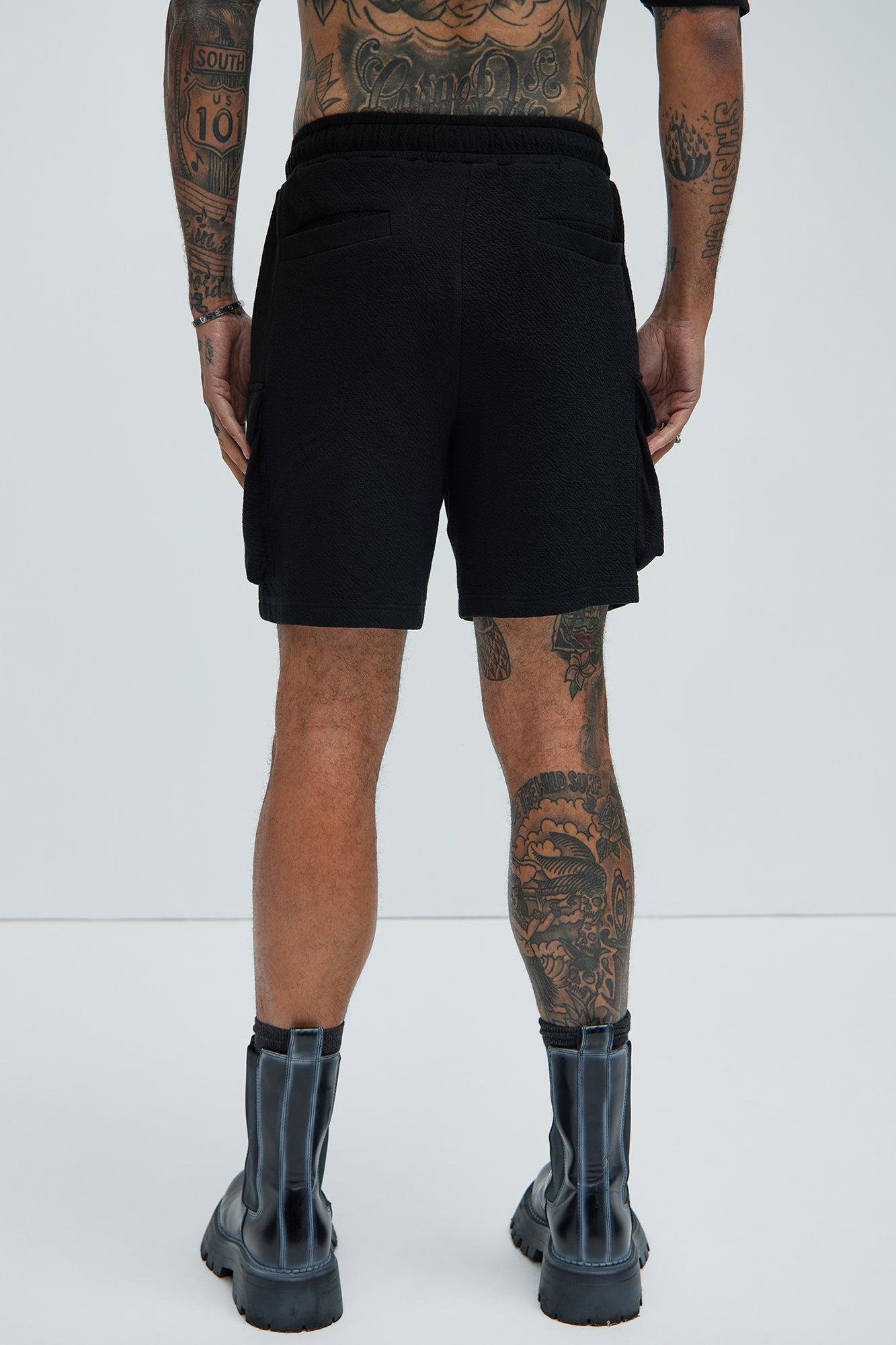 Lewis Relaxed Shorts - Black Product Image