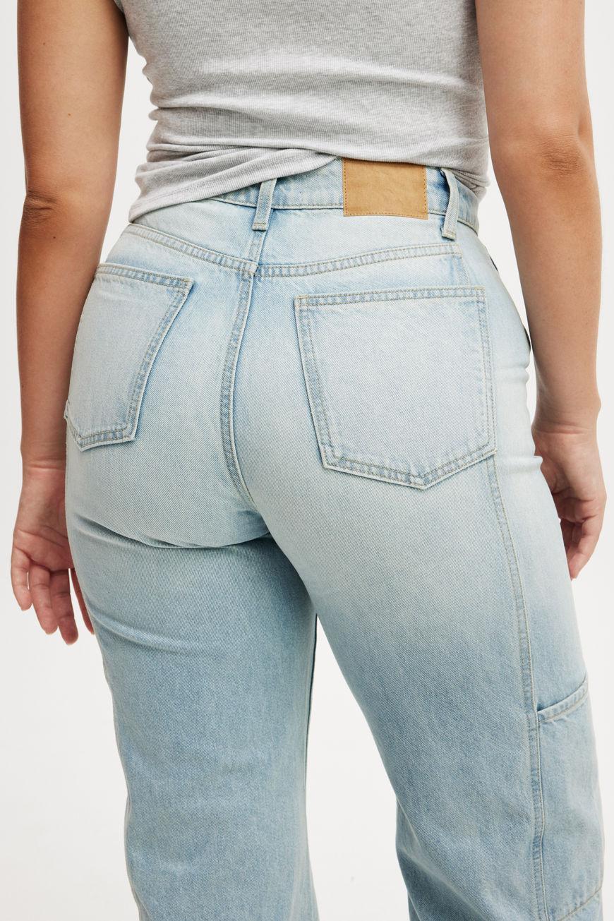 Curvy Cargo Wide Jean Product Image