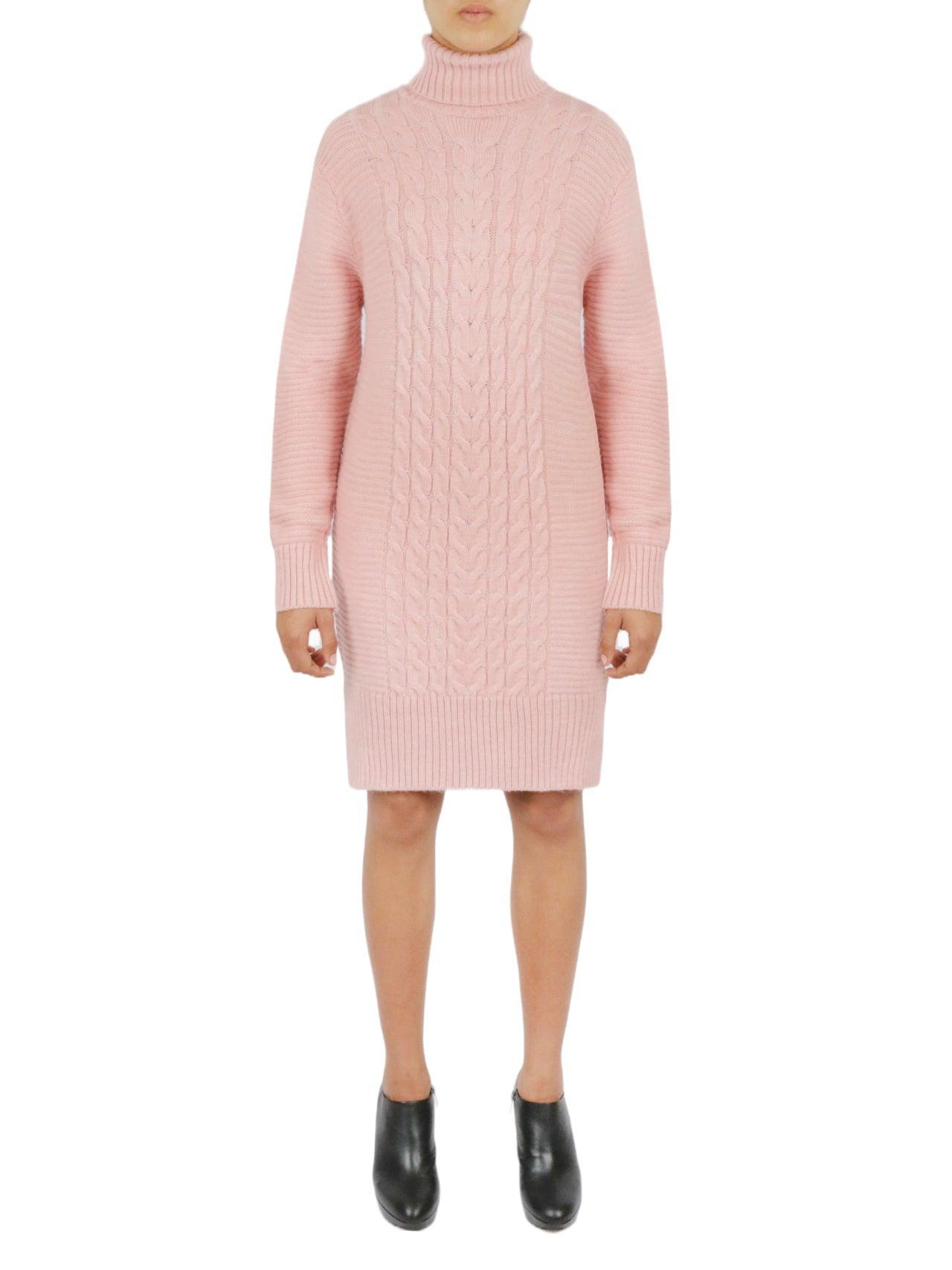 Turtleneck Sweater Dress Product Image