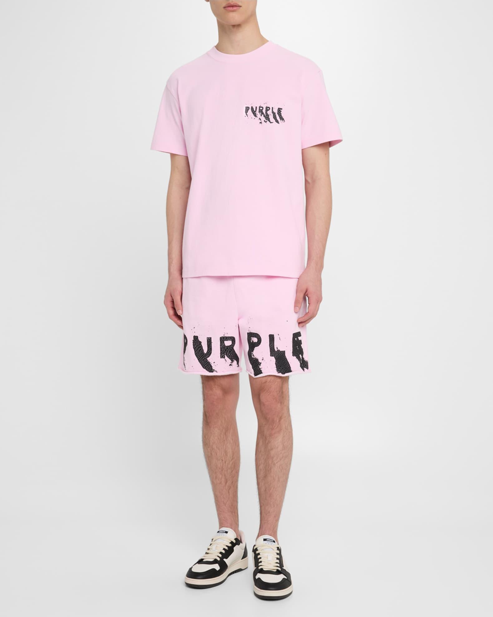 Men's Painted Wordmark Sweat Shorts Product Image