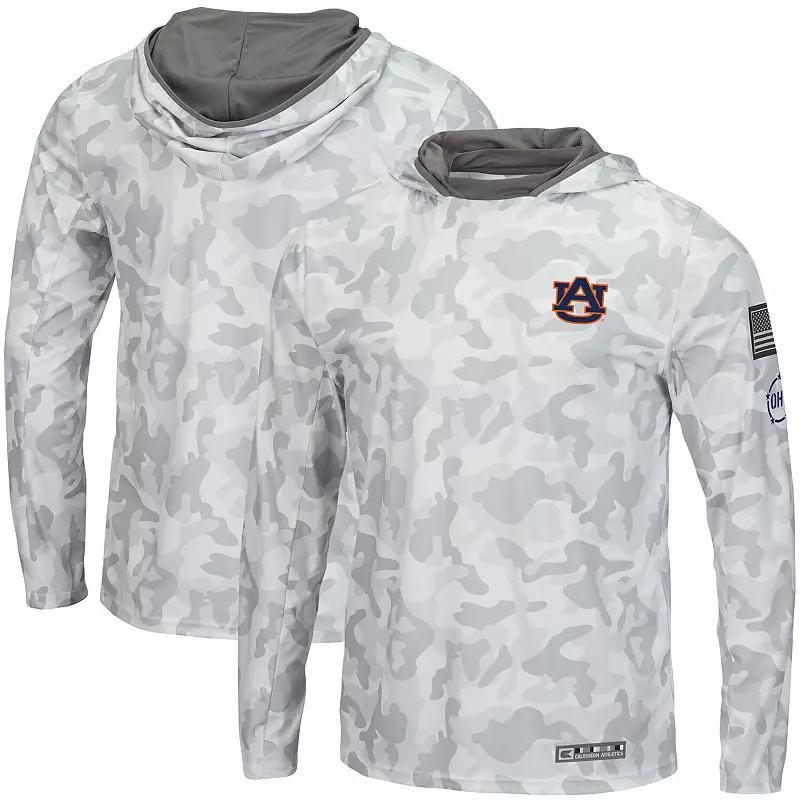 Men's Colosseum Arctic Camo Alabama Crimson Tide OHT Military Appreciation Long Sleeve Hoodie Top, Size: 2XL, Team Product Image