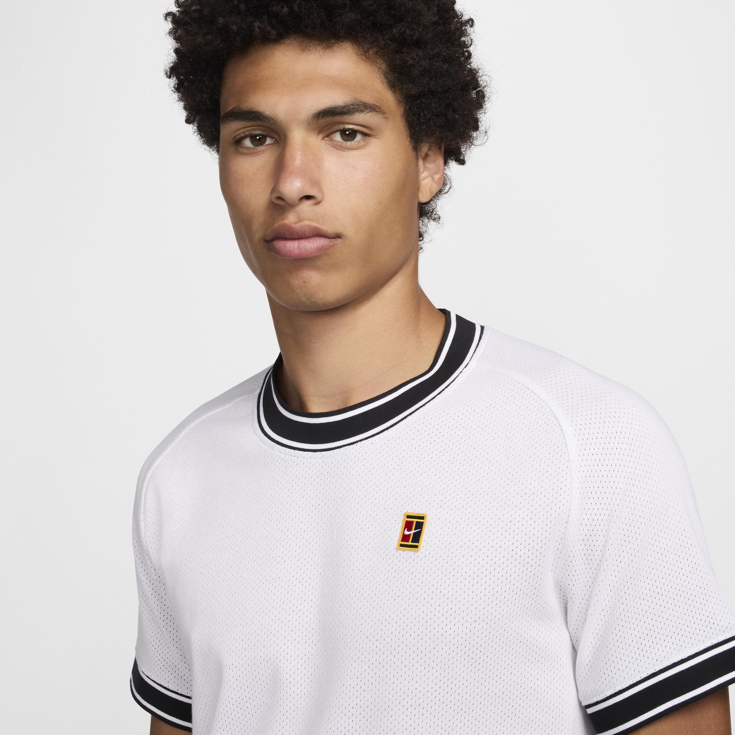 Nike Men's Court Heritage Short-Sleeve Tennis Top Product Image