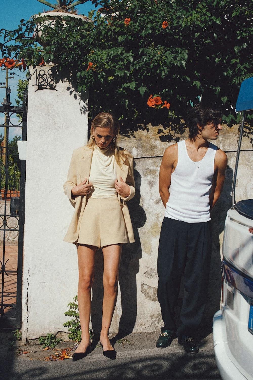 Nada Shorts Butter Product Image