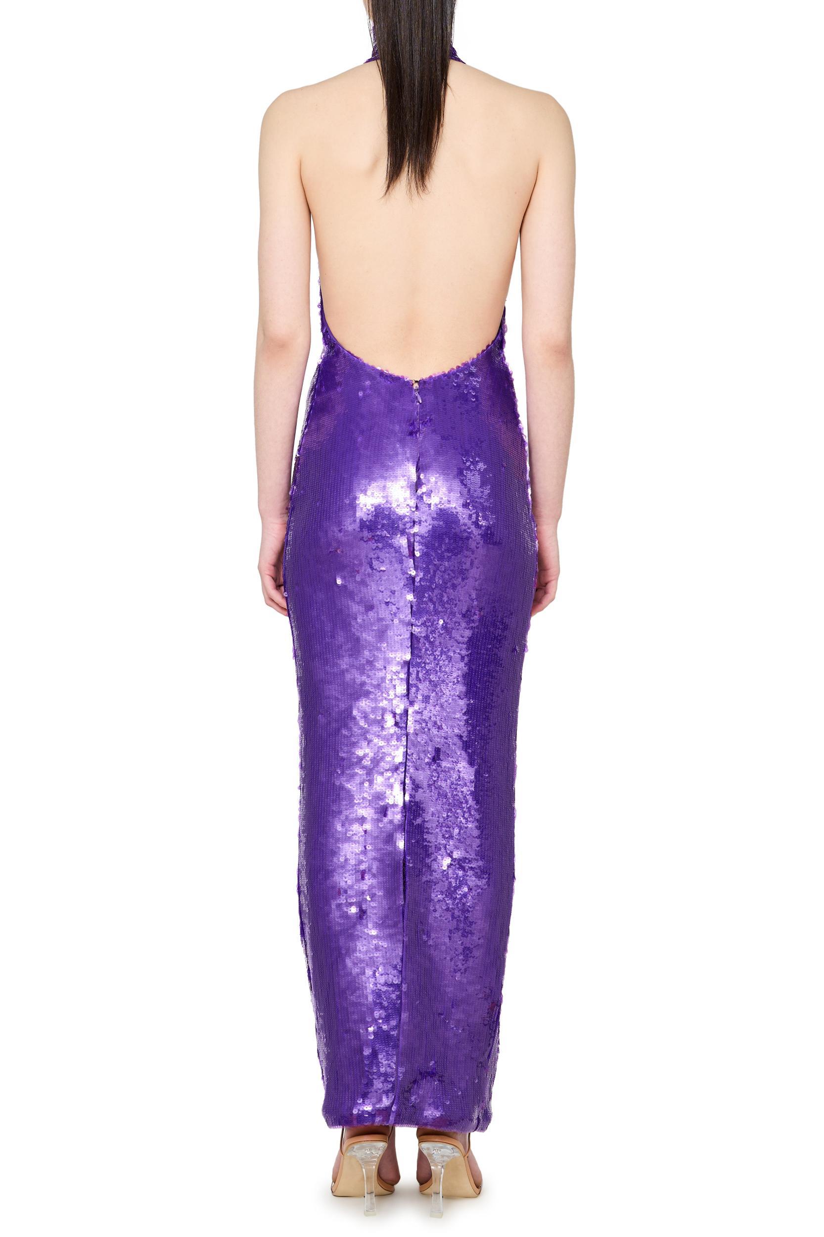 Mockneck Column Gown Product Image