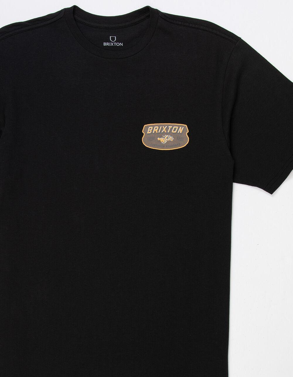 BRIXTON Clayburn Mens Tee - BLACK Product Image