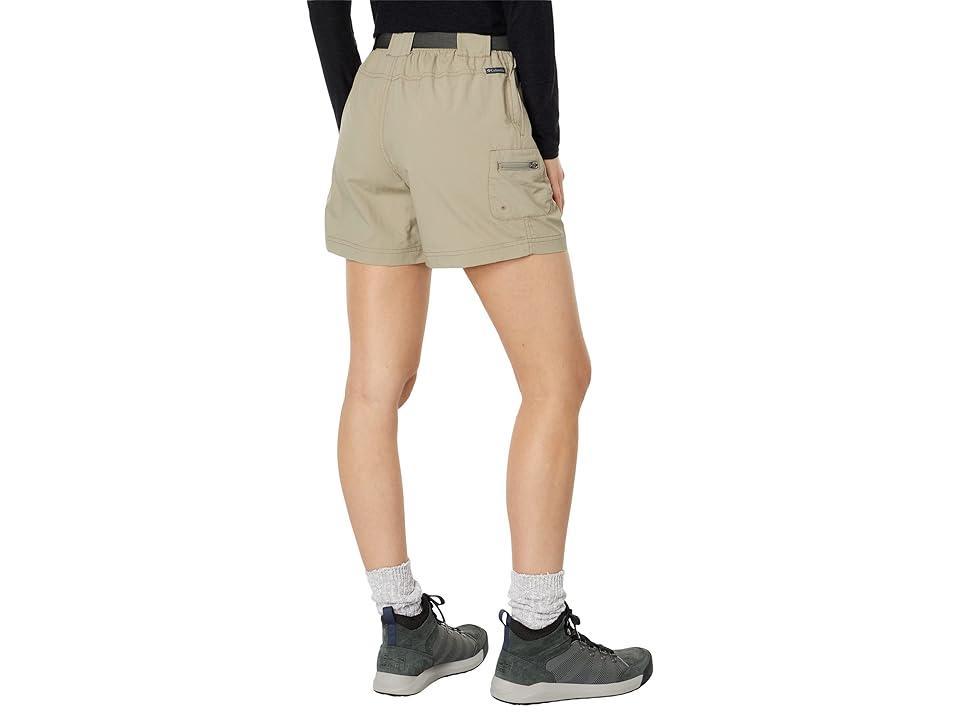 Womens Columbia Sandy River Water-Resistant Cargo Shorts White Product Image